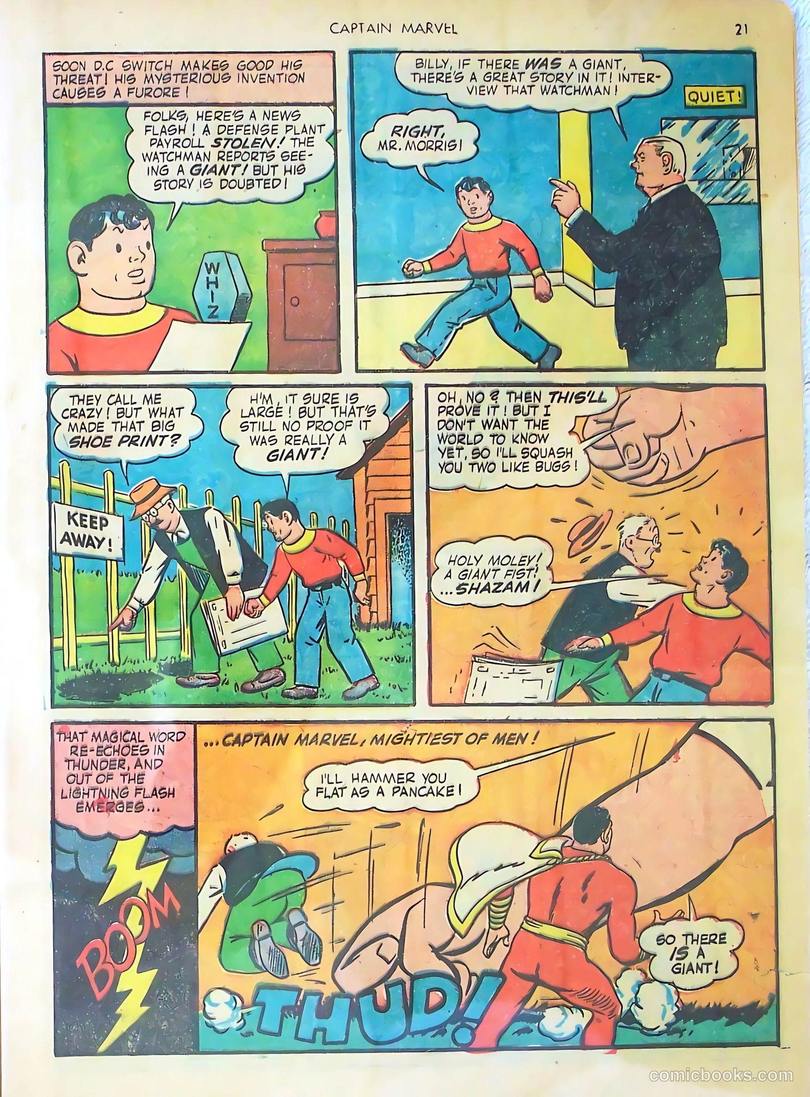 Captain Marvel Adventures #26 — page 22 of 69
