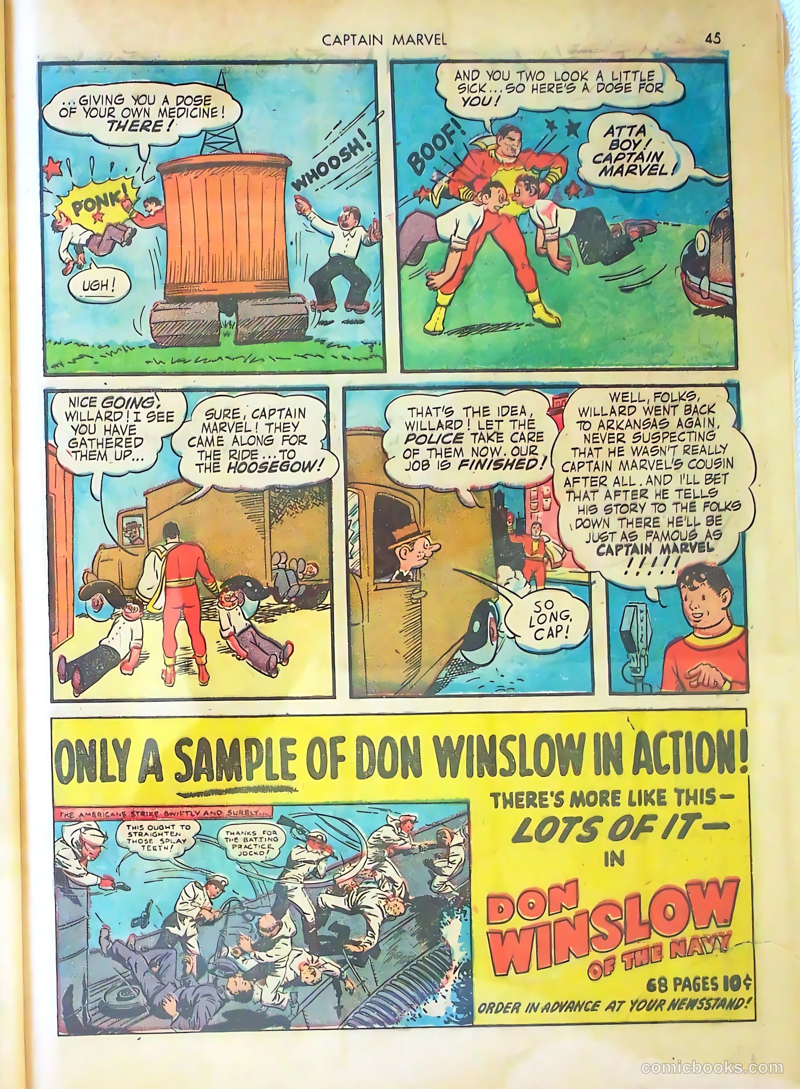 Captain Marvel Adventures #26 — page 46 of 69