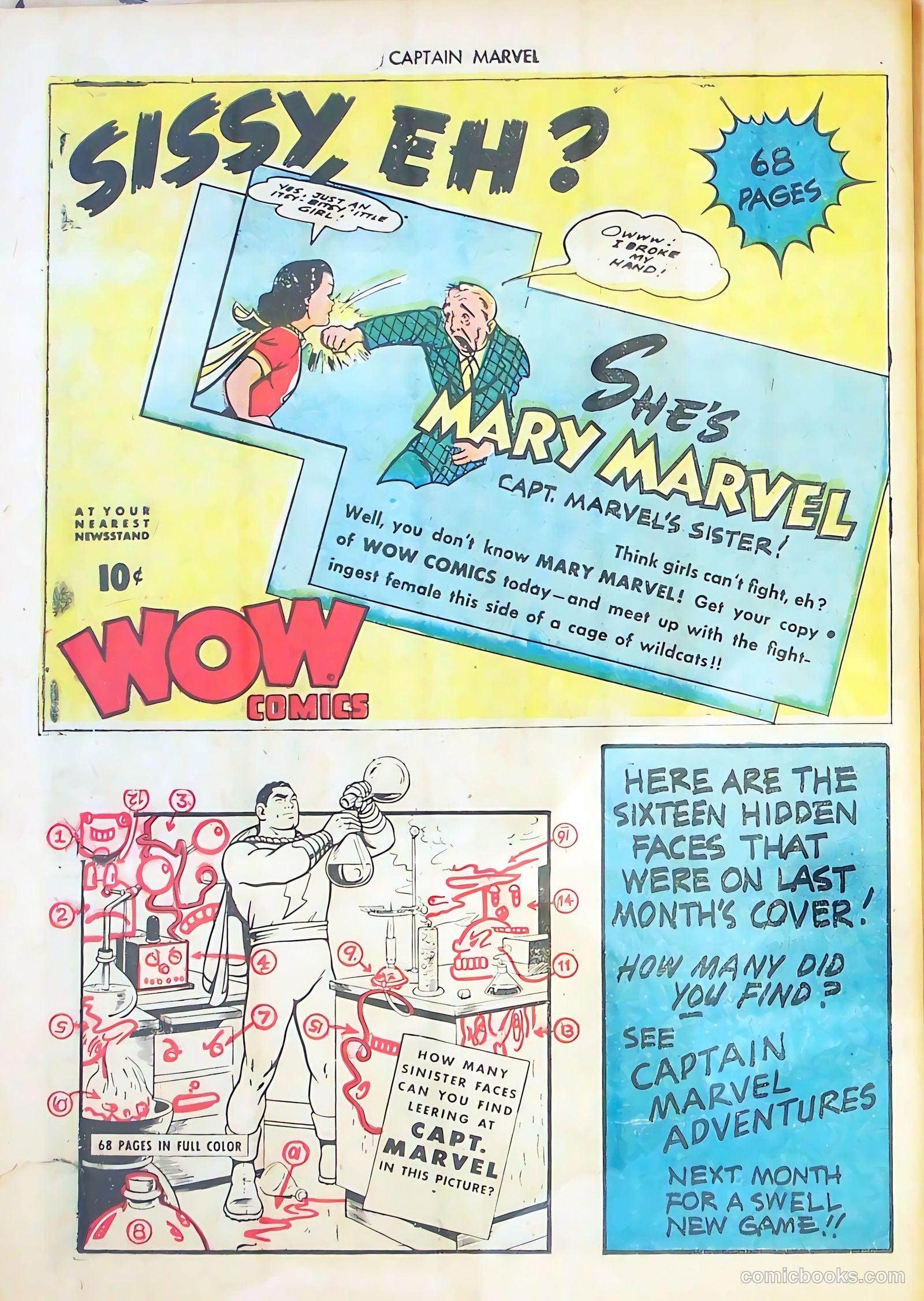 Captain Marvel Adventures #26 — page 47 of 69