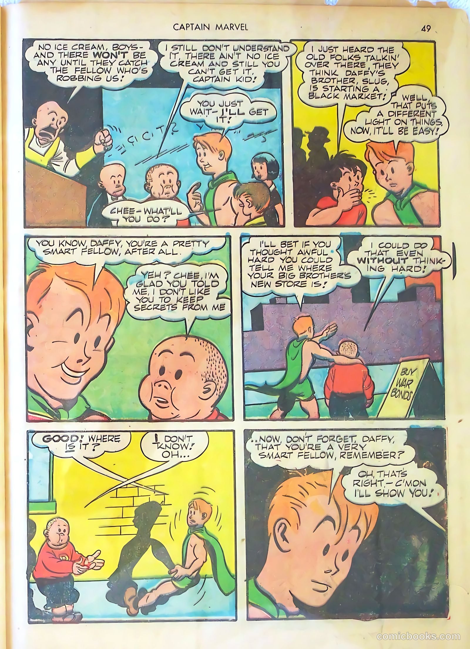 Captain Marvel Adventures #26 — page 50 of 69