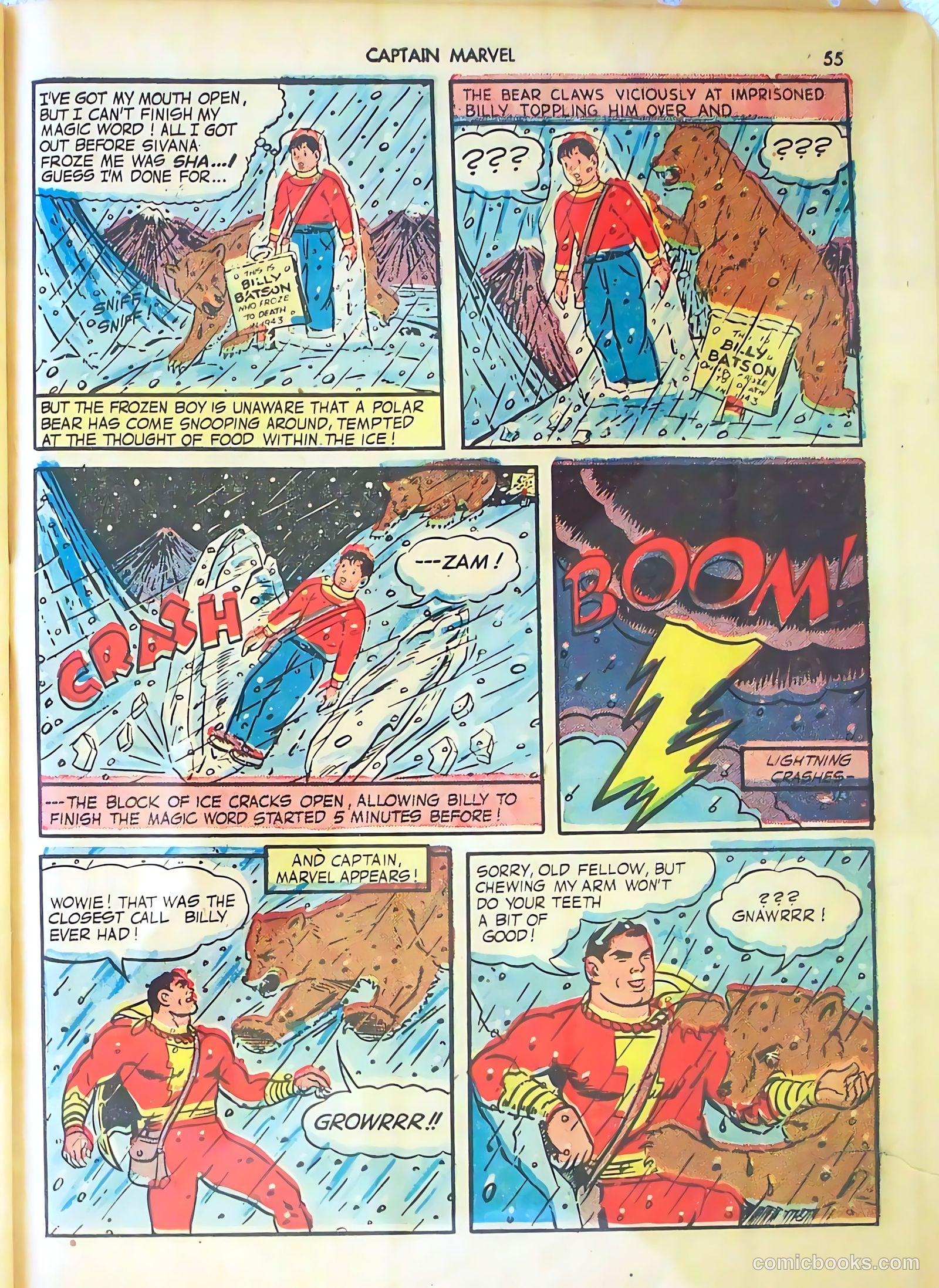 Captain Marvel Adventures #26 — page 56 of 69