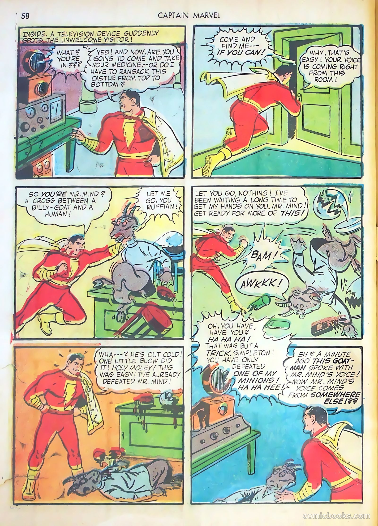 Captain Marvel Adventures #26 — page 59 of 69