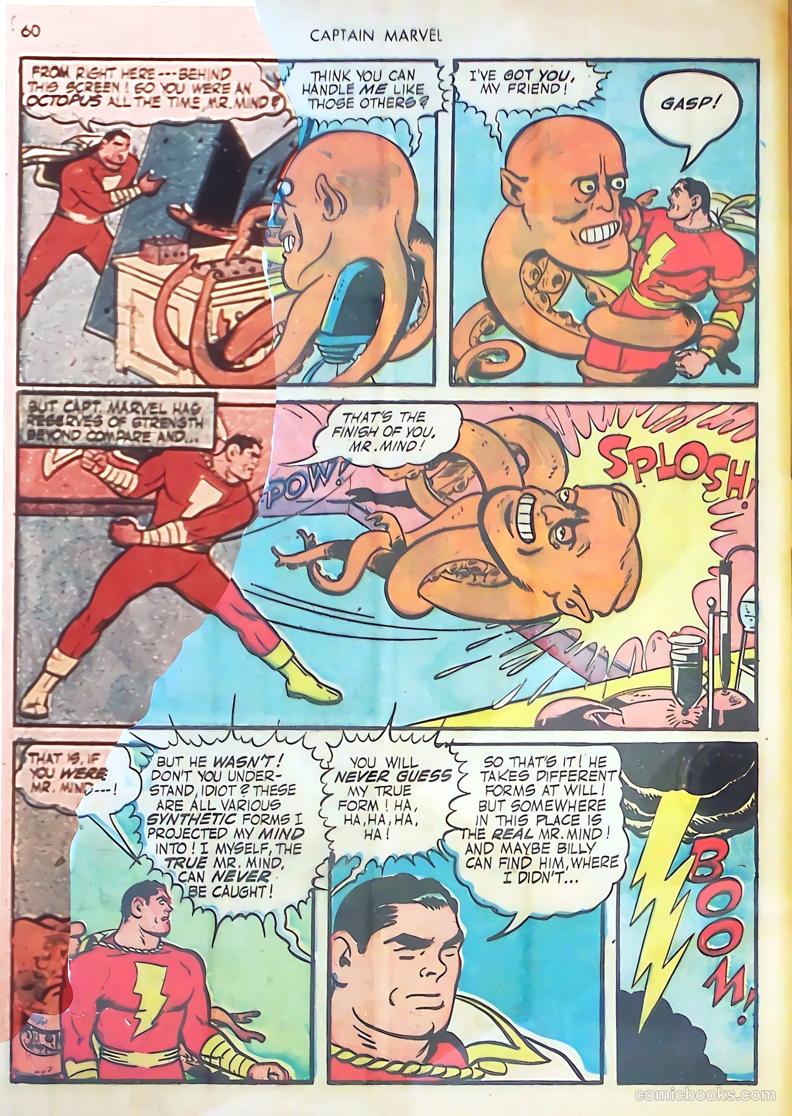 Captain Marvel Adventures #26 — page 61 of 69