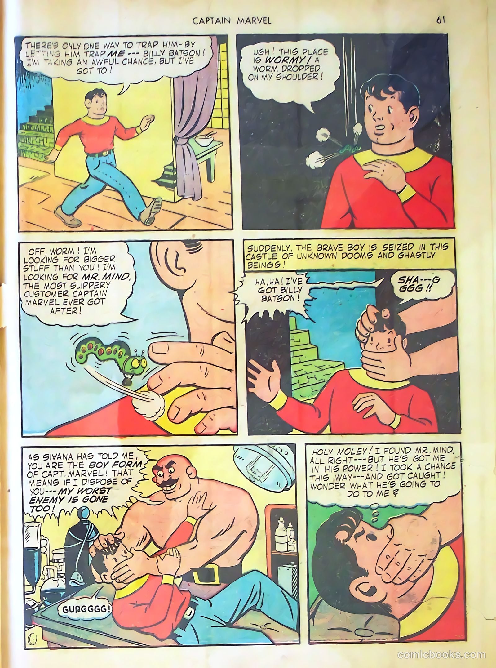 Captain Marvel Adventures #26 — page 62 of 69