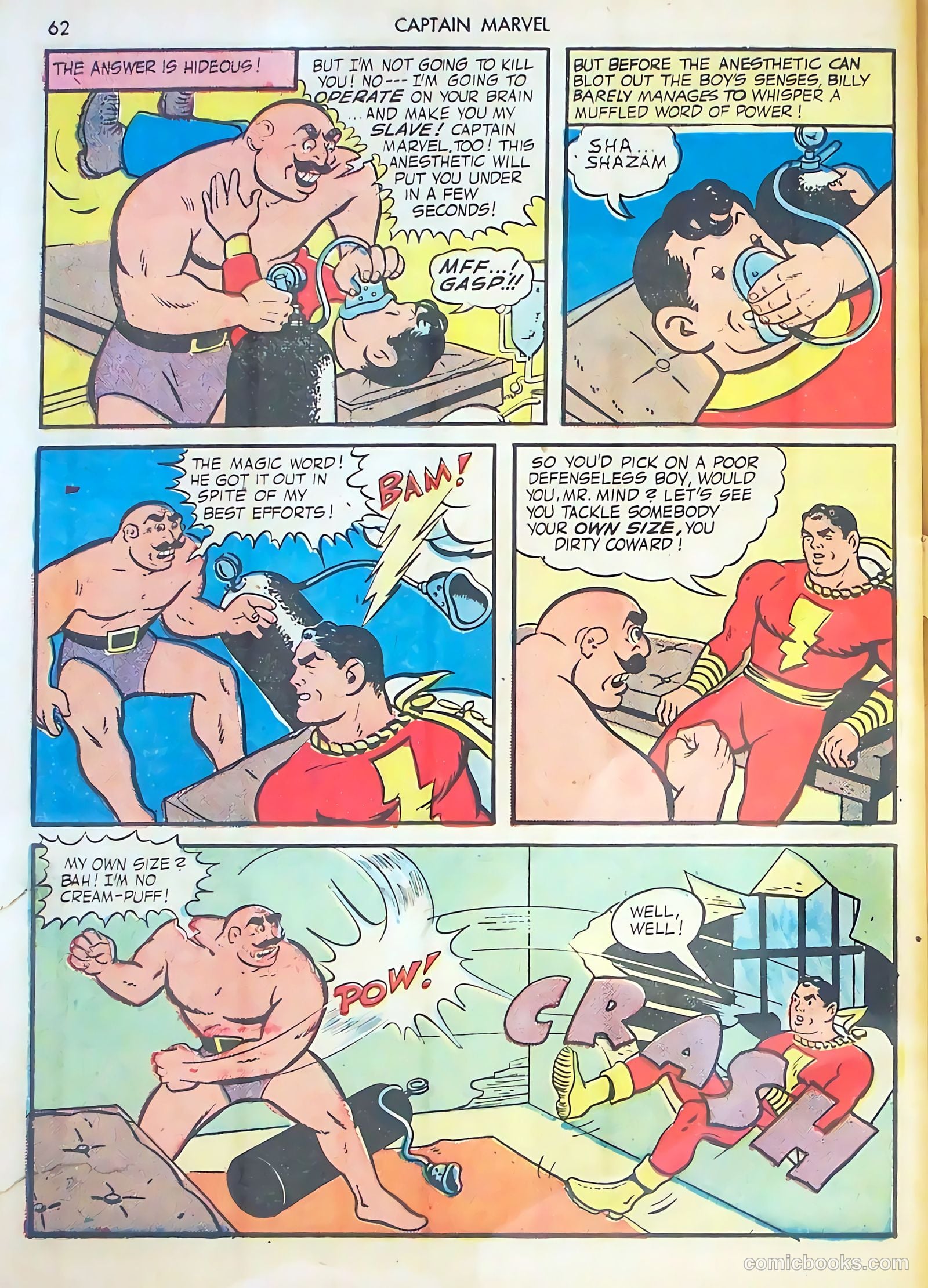 Captain Marvel Adventures #26 — page 63 of 69