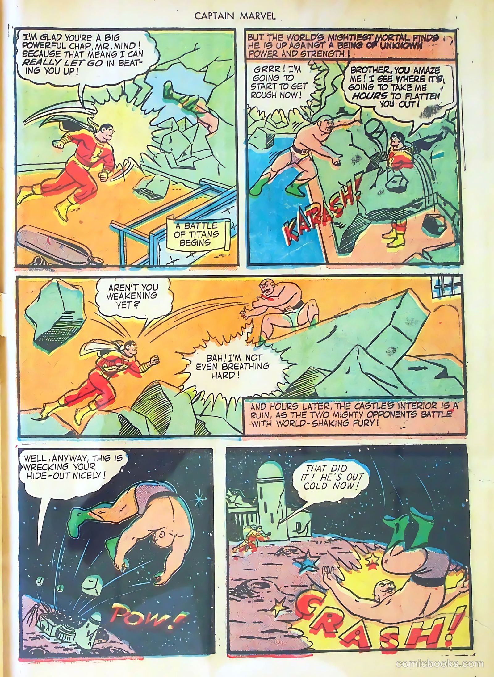 Captain Marvel Adventures #26 — page 64 of 69