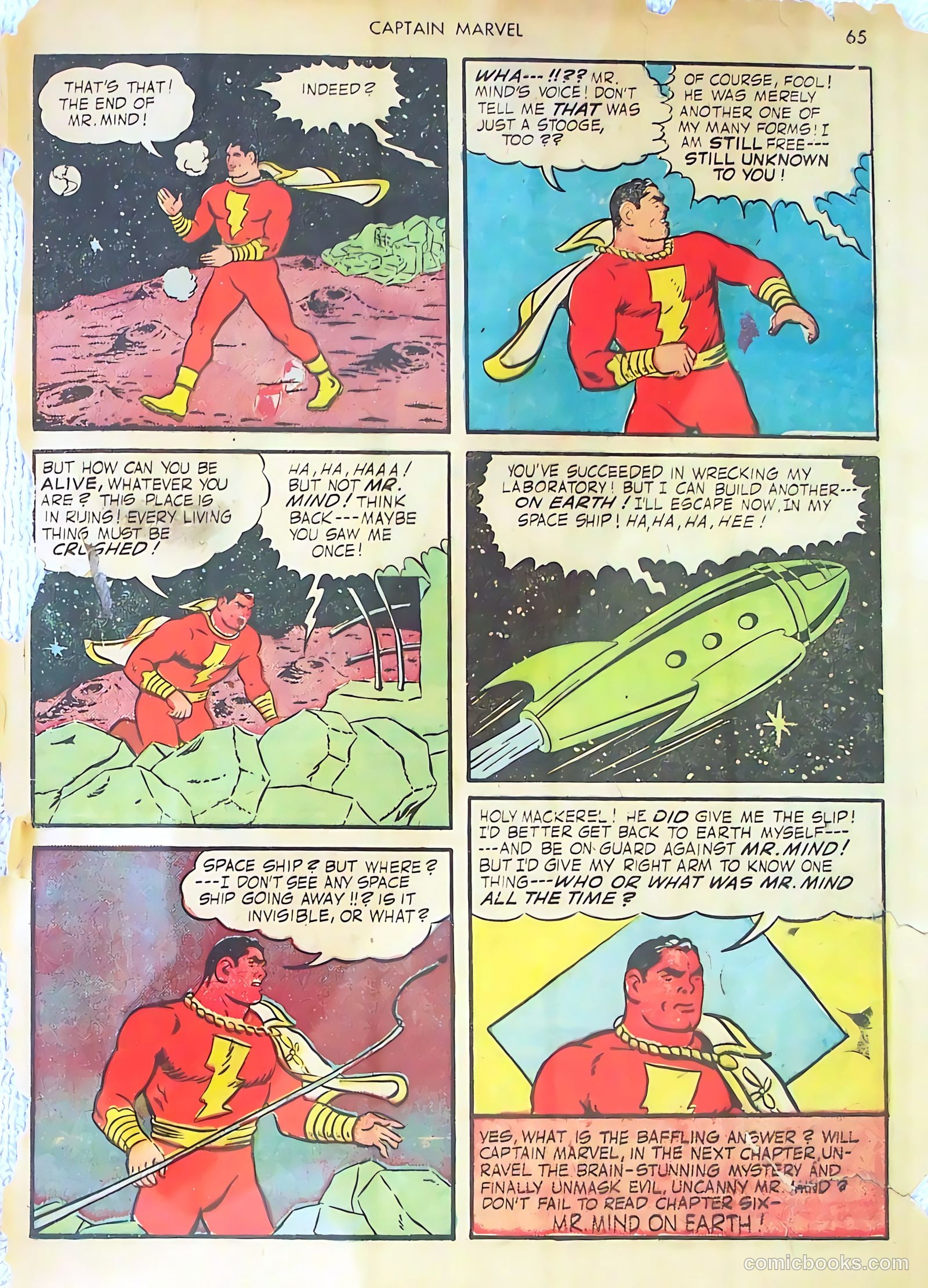 Captain Marvel Adventures #26 — page 66 of 69