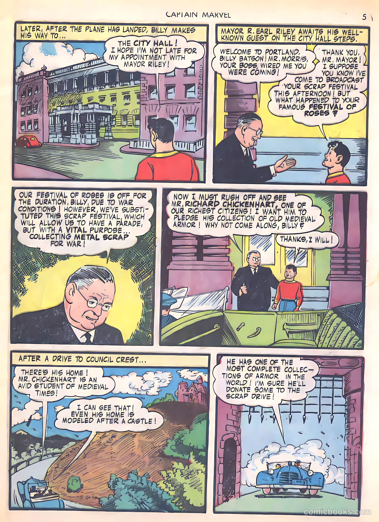 Captain Marvel Adventures #29 — page 5 of 68