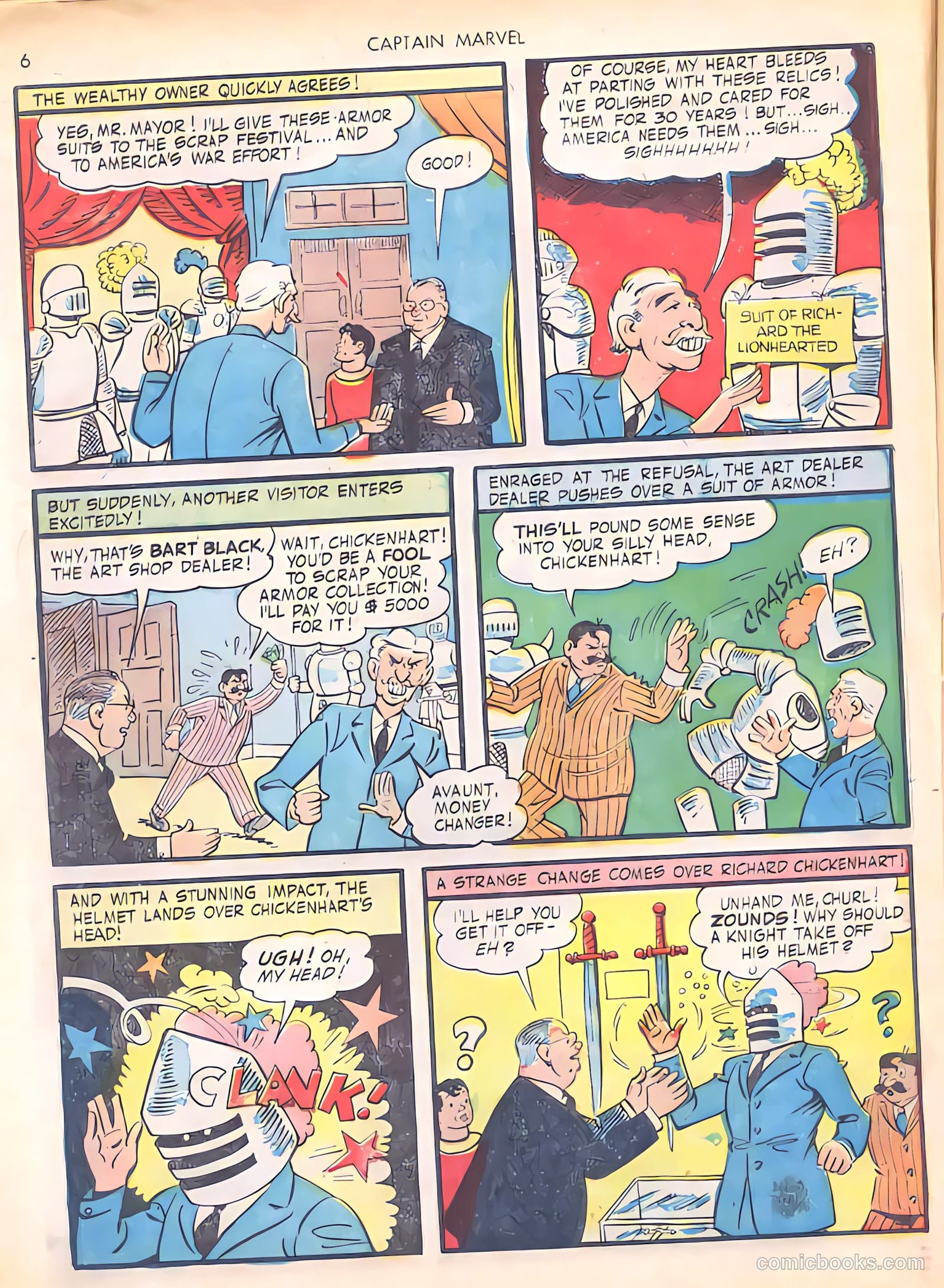 Captain Marvel Adventures #29 — page 6 of 68