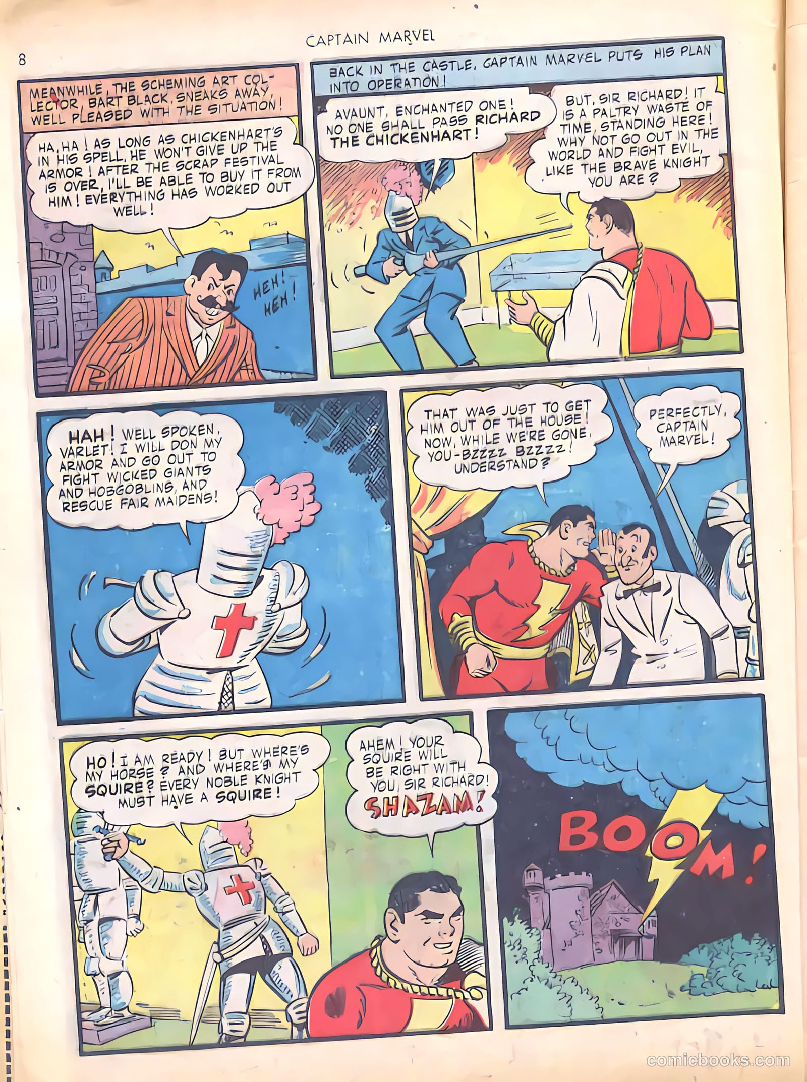 Captain Marvel Adventures #29 — page 8 of 68