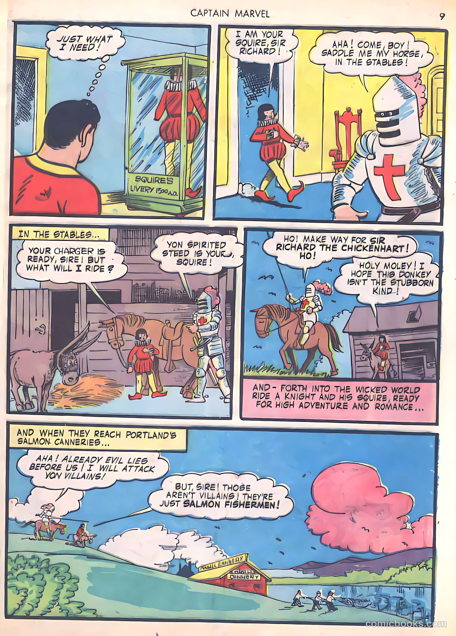 Captain Marvel Adventures #29 — page 9 of 68