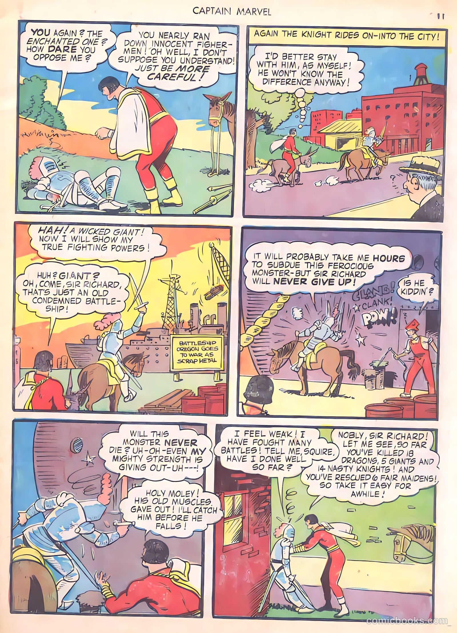 Captain Marvel Adventures #29 — page 11 of 68