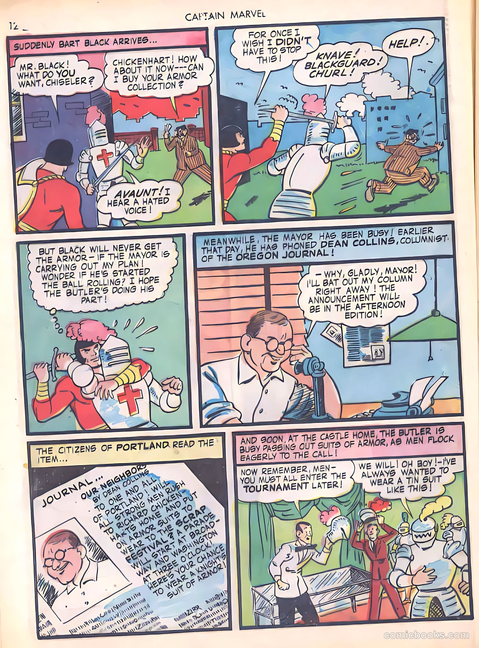 Captain Marvel Adventures #29 — page 12 of 68