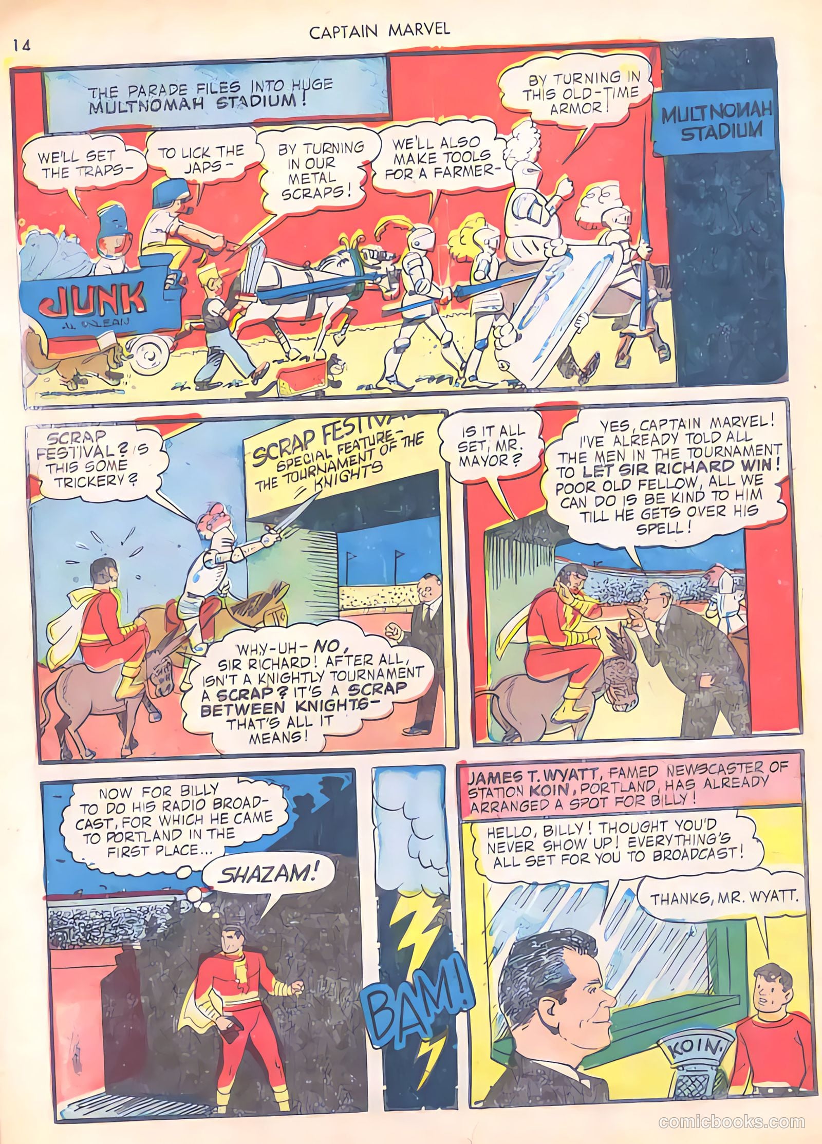 Captain Marvel Adventures #29 — page 14 of 68