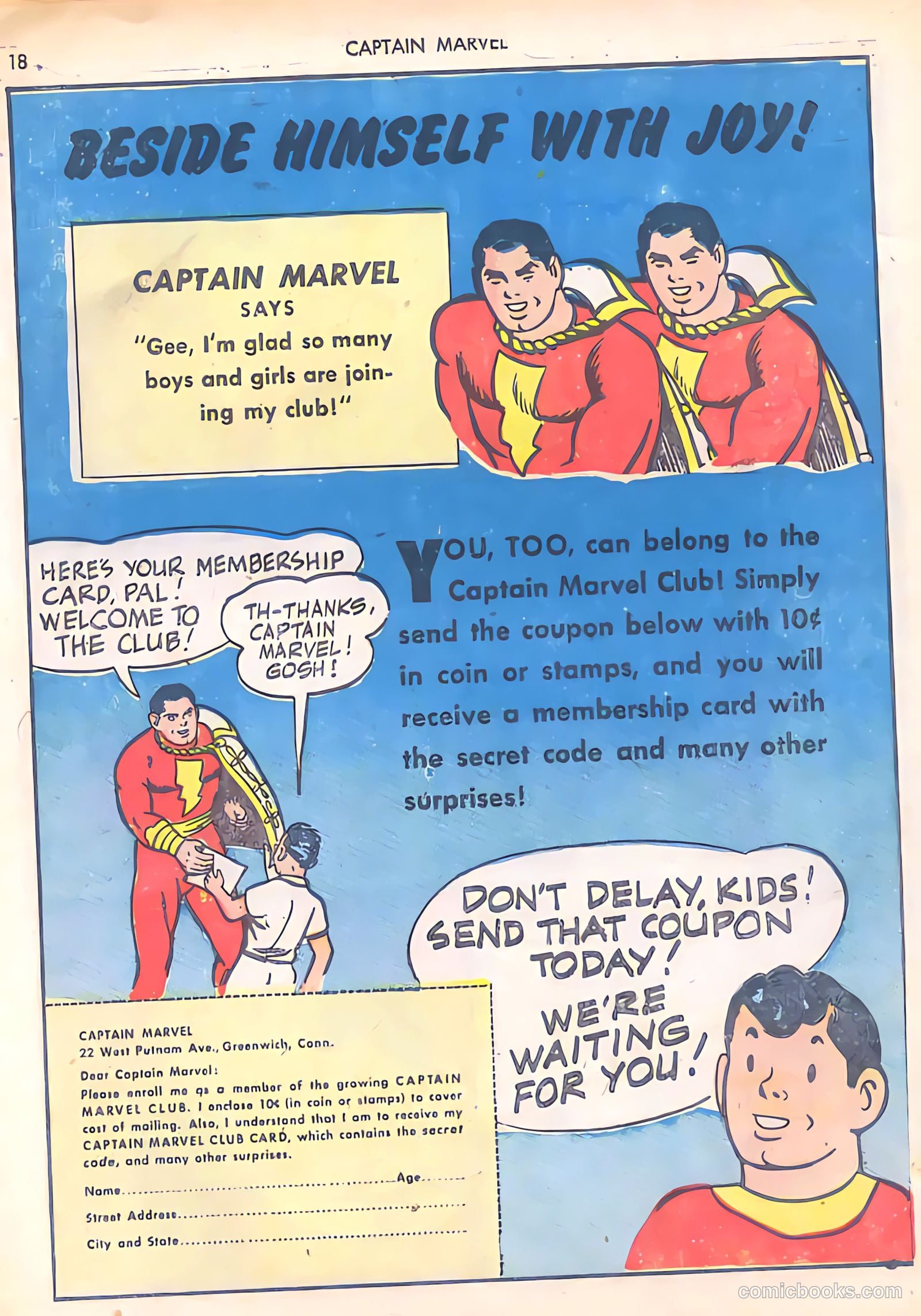 Captain Marvel Adventures #29 — page 18 of 68