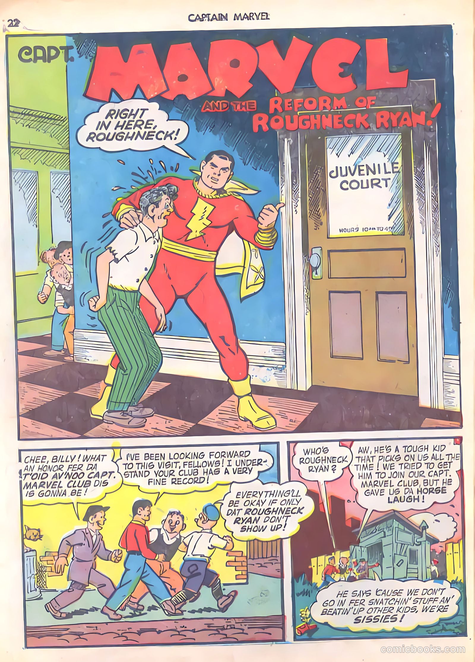 Captain Marvel Adventures #29 — page 22 of 68
