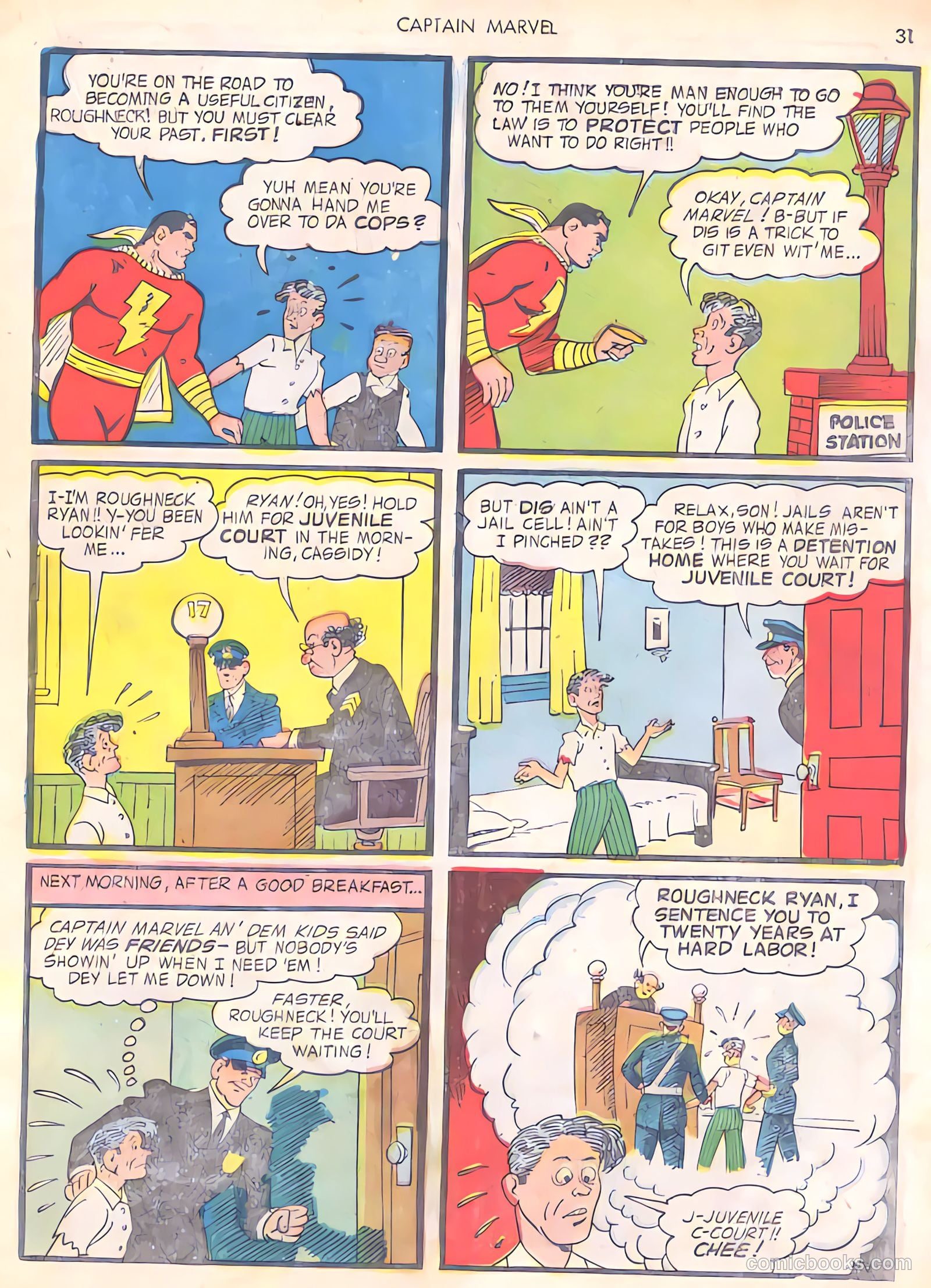 Captain Marvel Adventures #29 — page 31 of 68