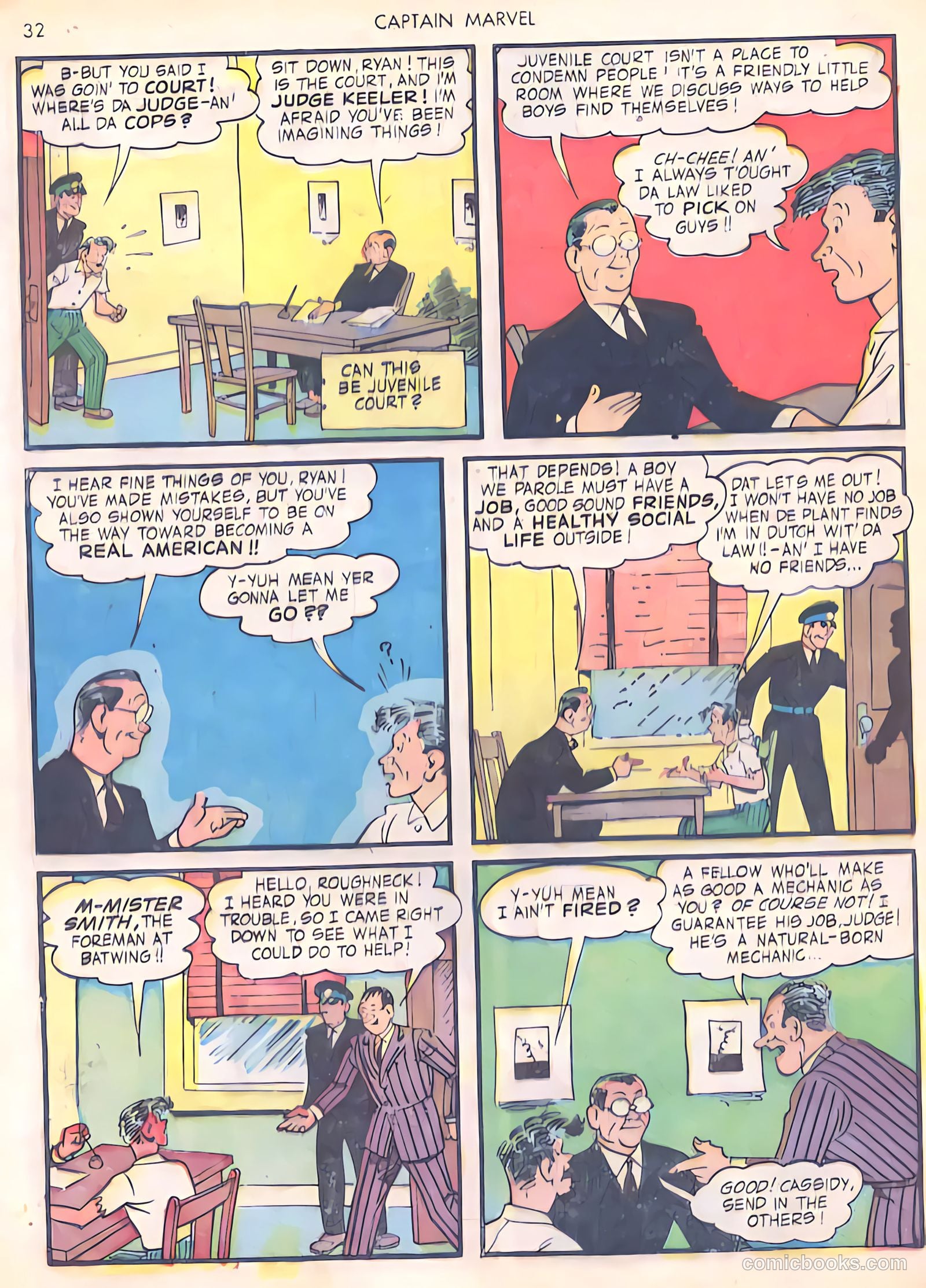 Captain Marvel Adventures #29 — page 32 of 68