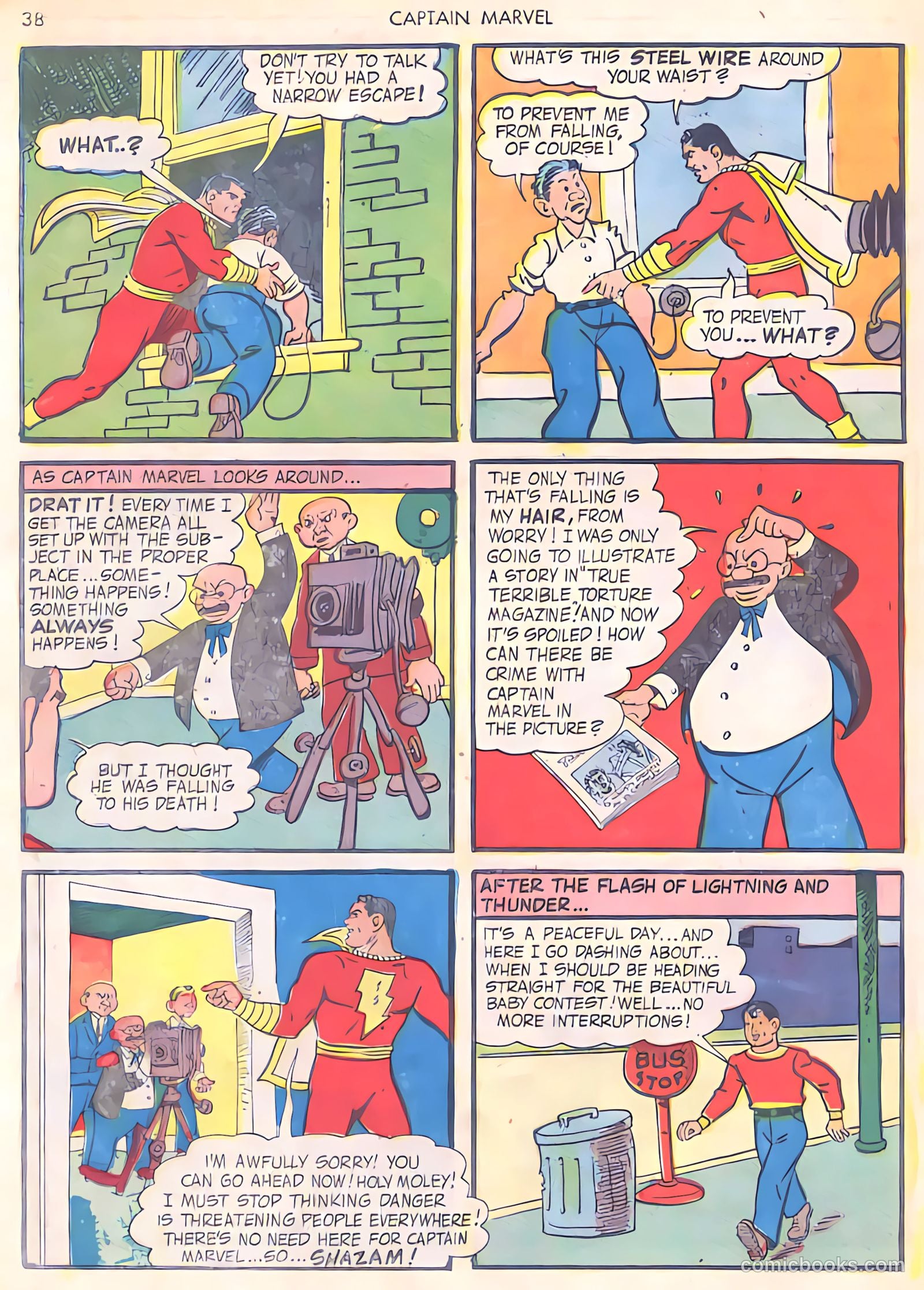 Captain Marvel Adventures #29 — page 38 of 68