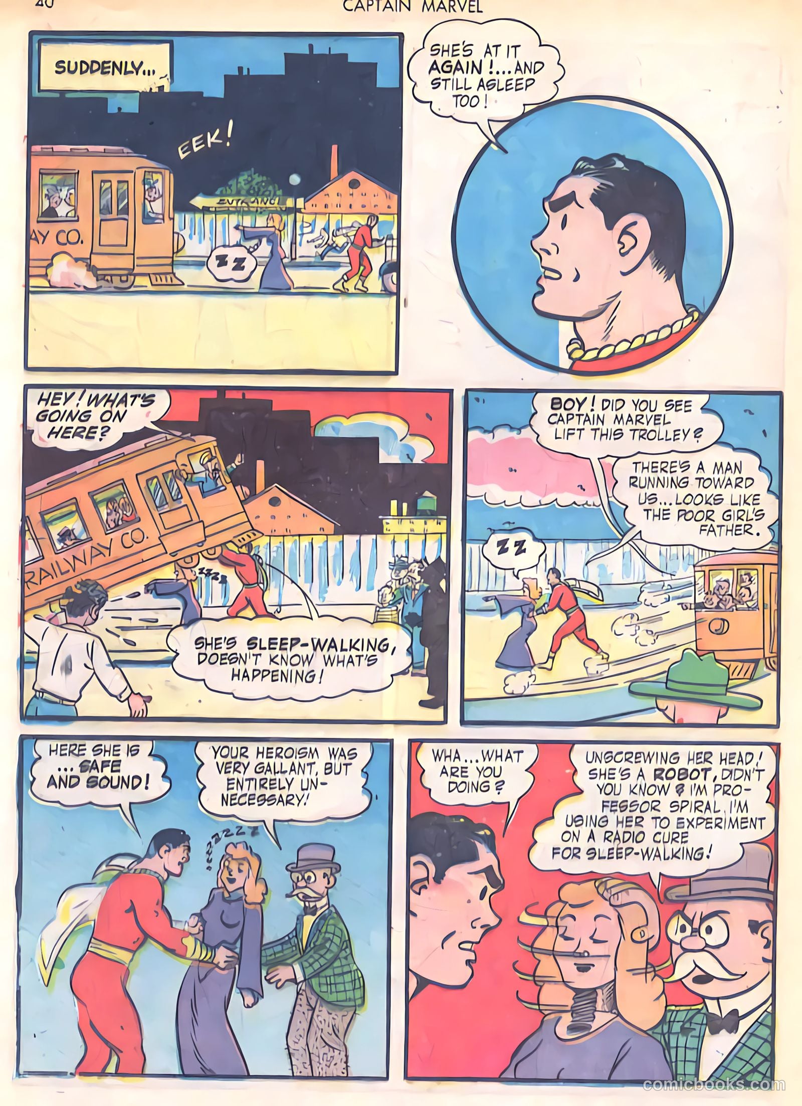 Captain Marvel Adventures #29 — page 40 of 68