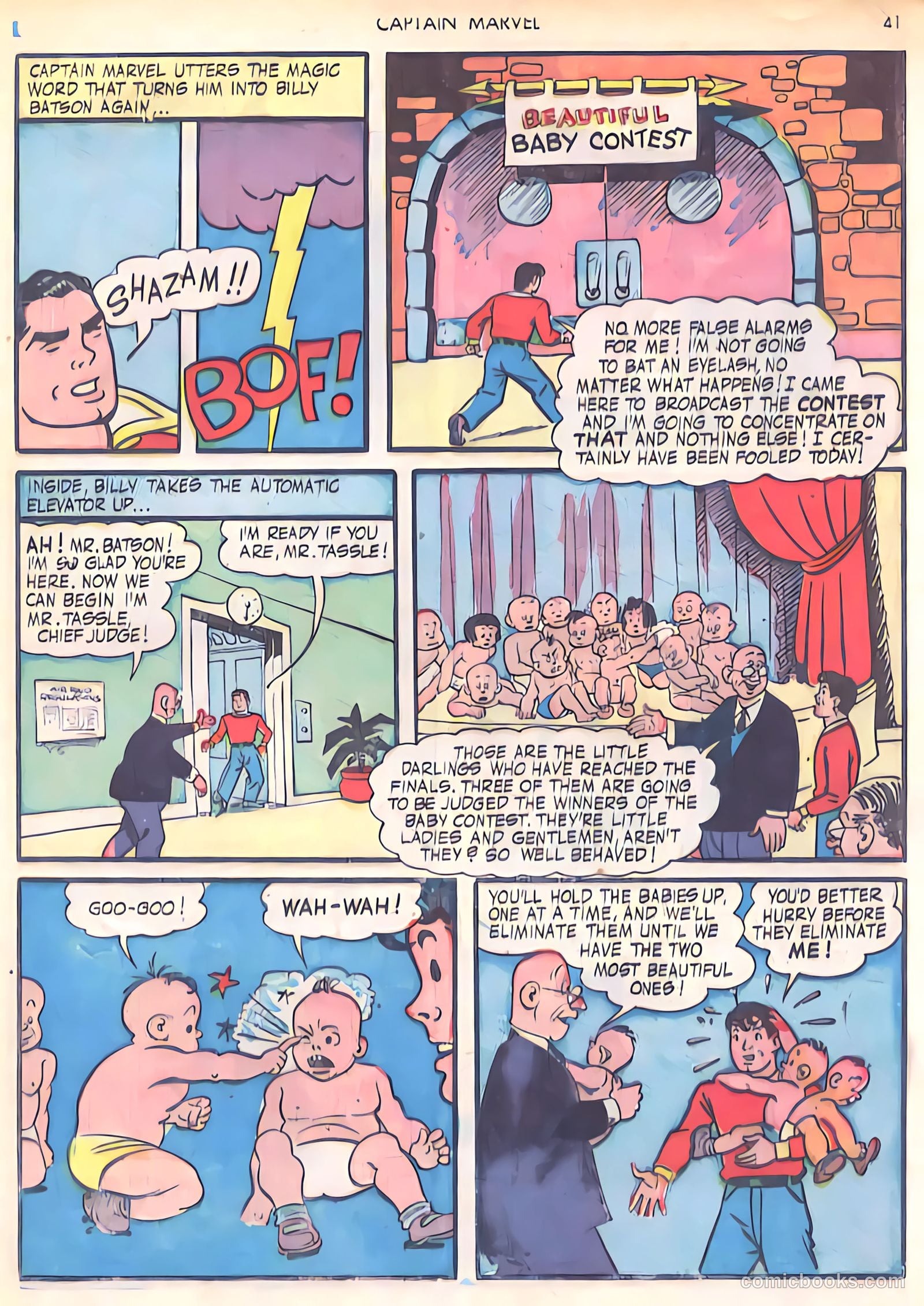 Captain Marvel Adventures #29 — page 41 of 68