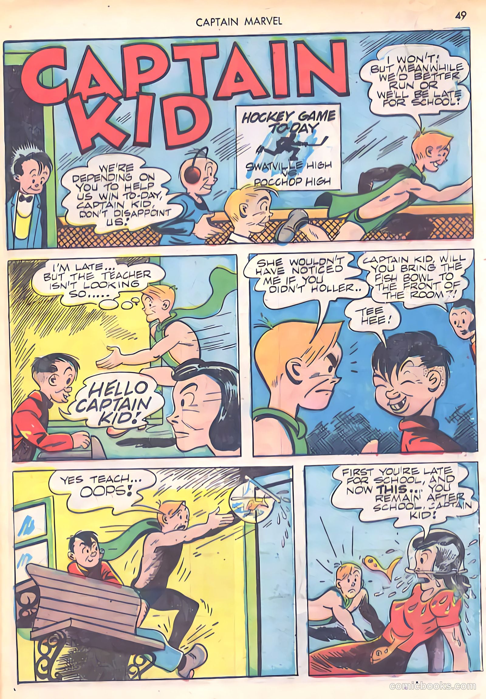 Captain Marvel Adventures #29 — page 49 of 68