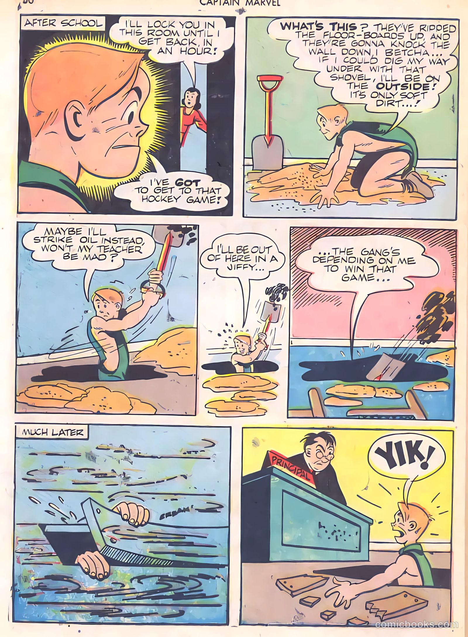 Captain Marvel Adventures #29 — page 50 of 68