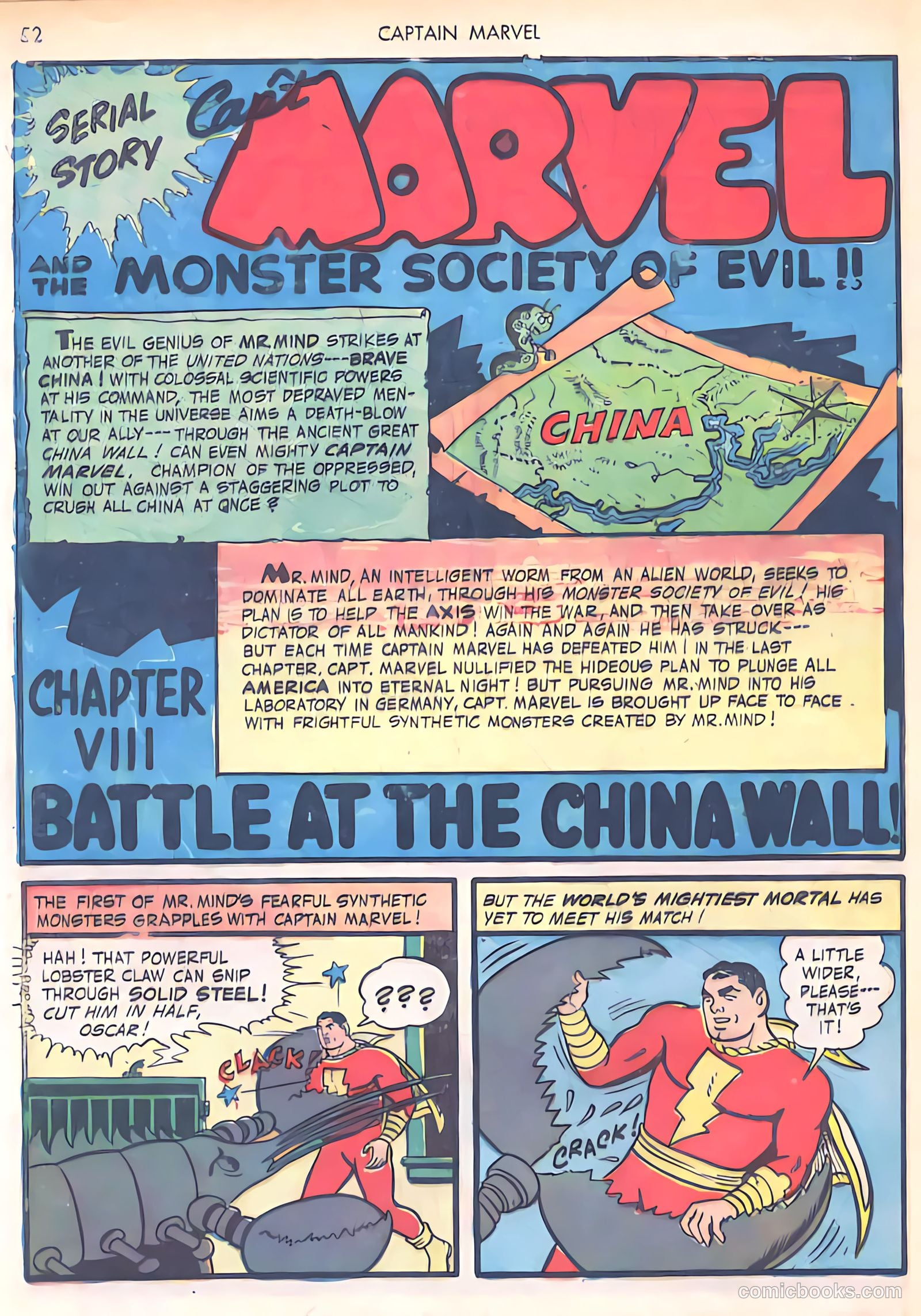 Captain Marvel Adventures #29 — page 52 of 68