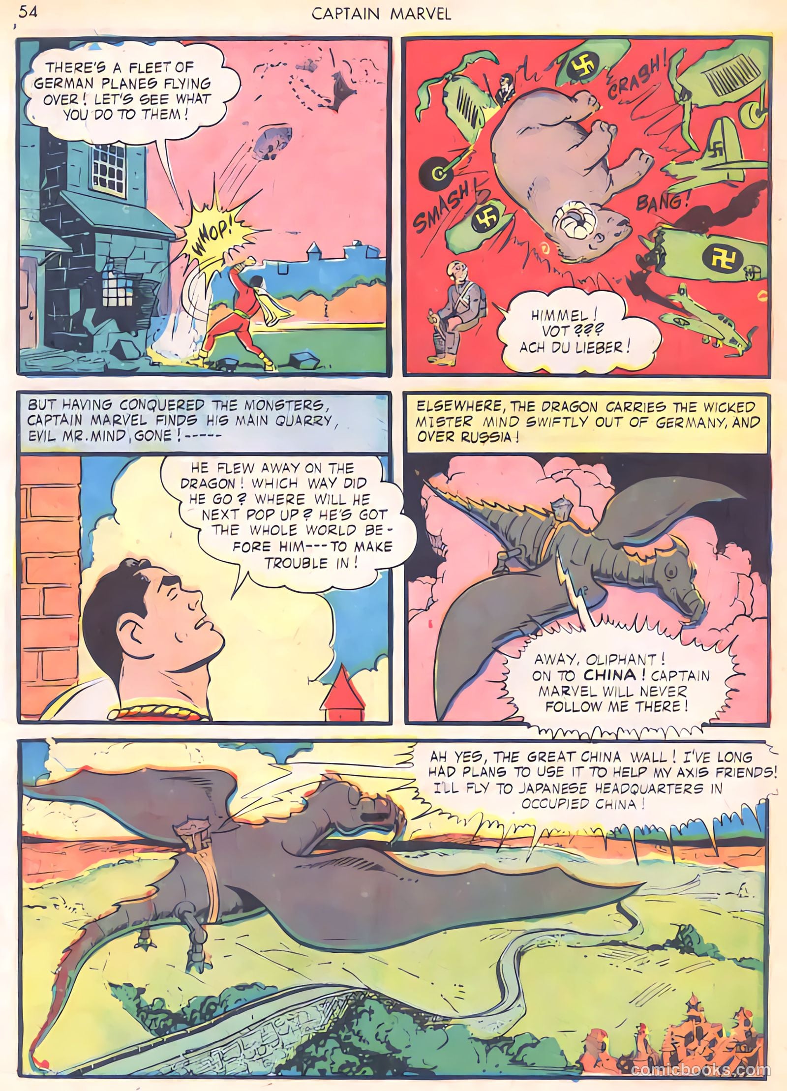 Captain Marvel Adventures #29 — page 54 of 68