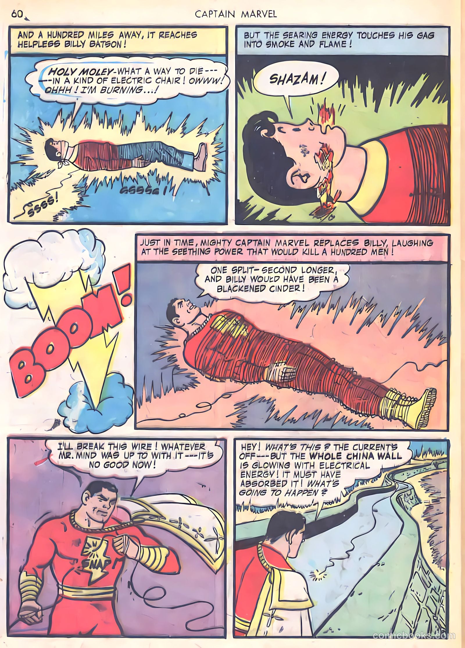 Captain Marvel Adventures #29 — page 60 of 68