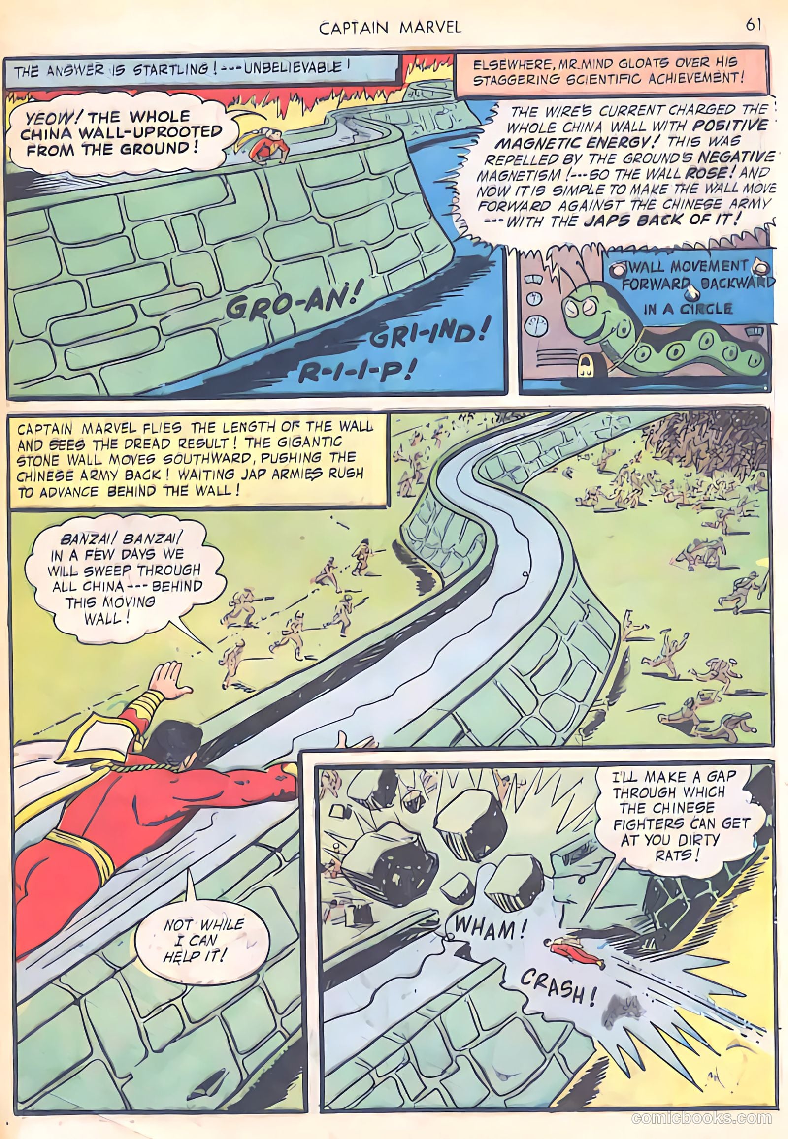 Captain Marvel Adventures #29 — page 61 of 68