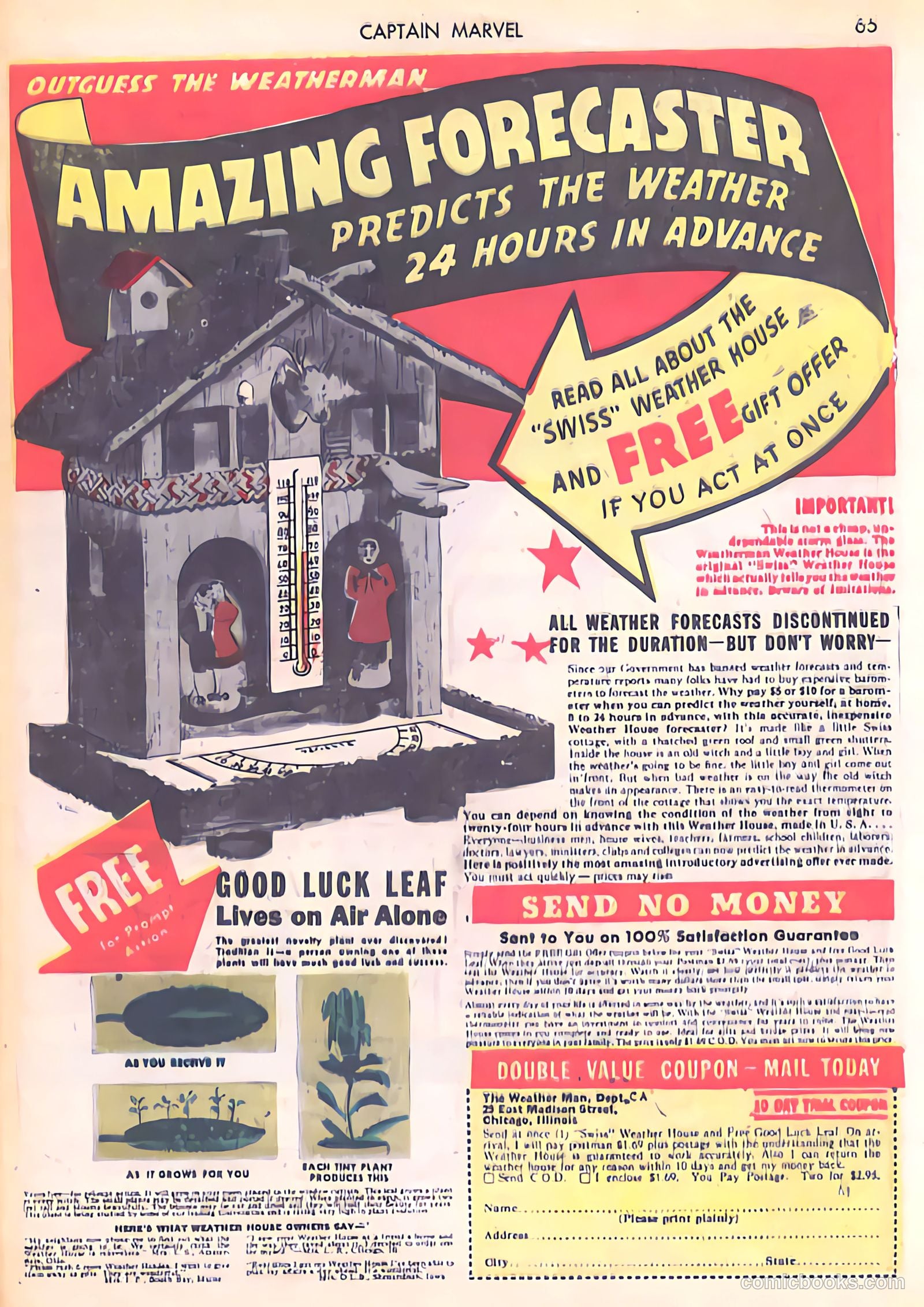 Captain Marvel Adventures #29 — page 65 of 68