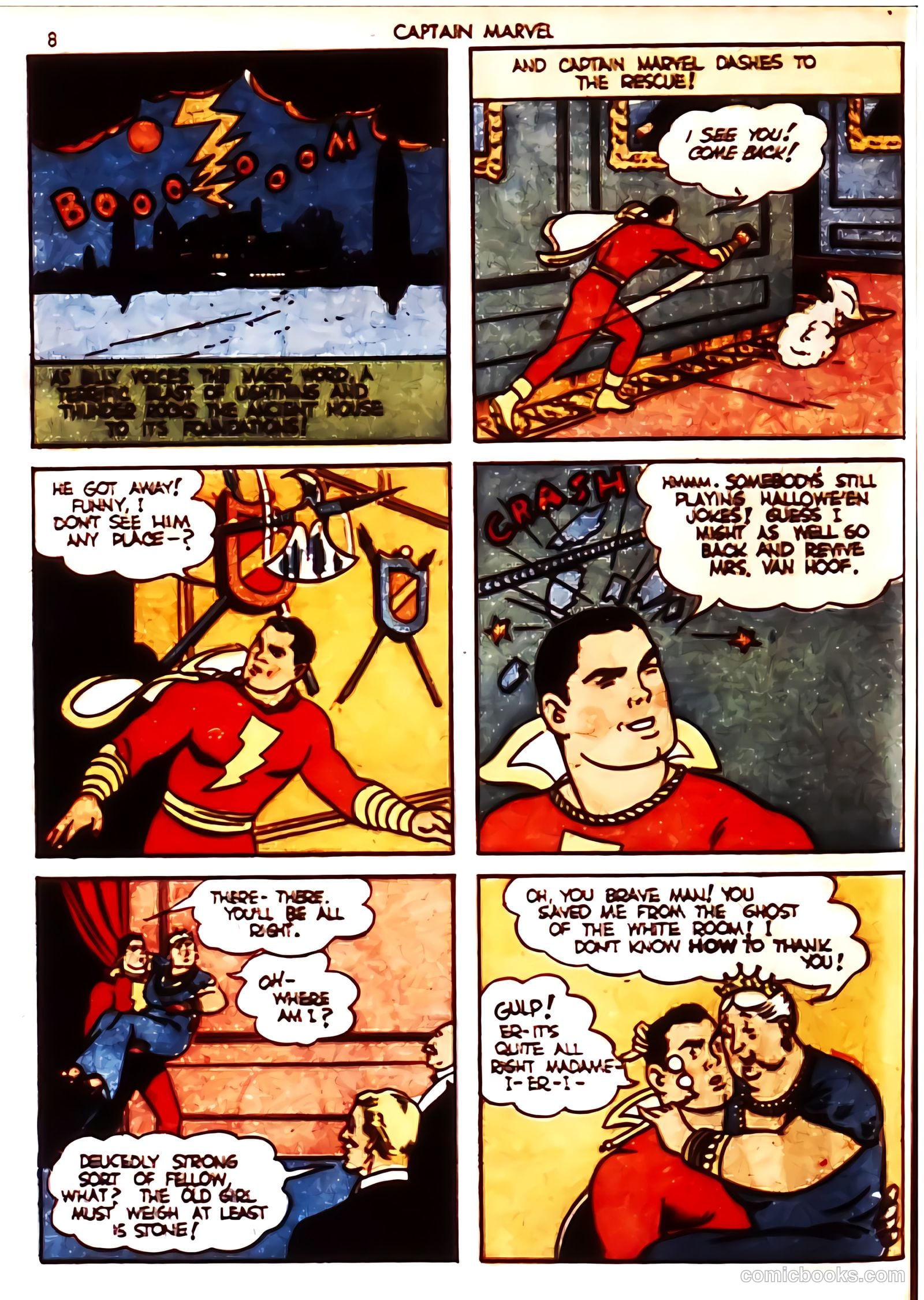 Captain Marvel Adventures #7 — page 8 of 67