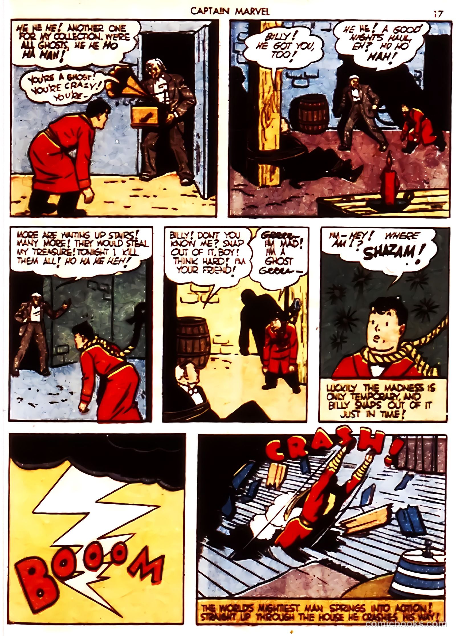 Captain Marvel Adventures #7 — page 17 of 67