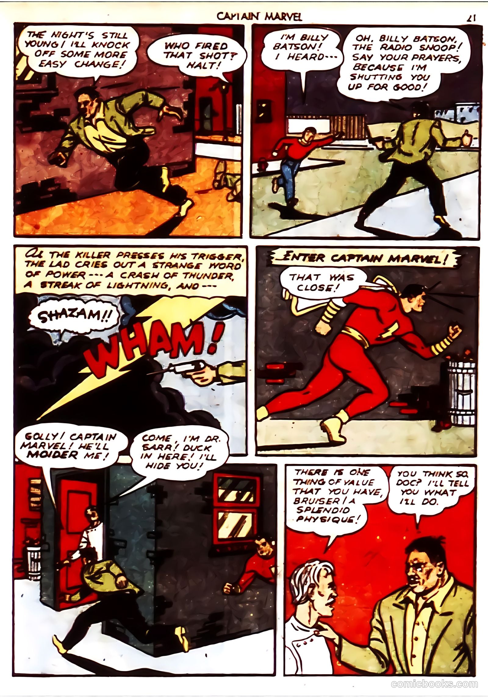 Captain Marvel Adventures #7 — page 21 of 67