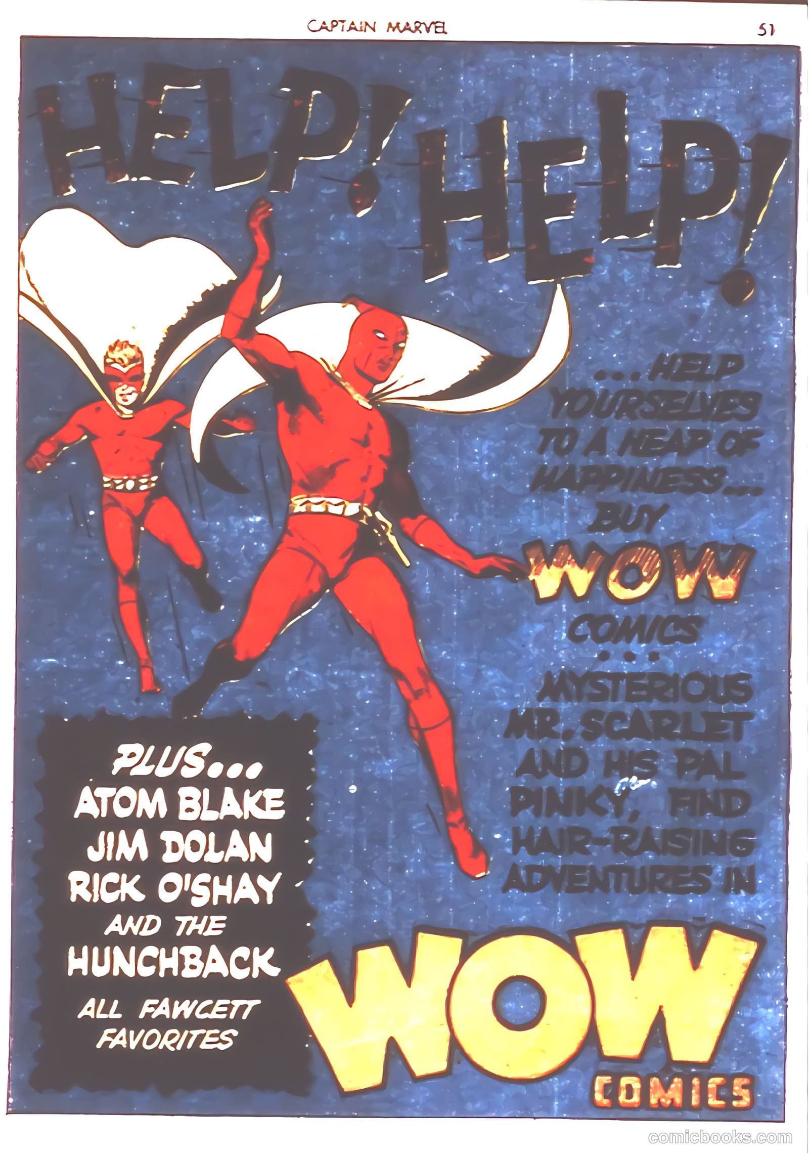 Captain Marvel Adventures #7 — page 50 of 67
