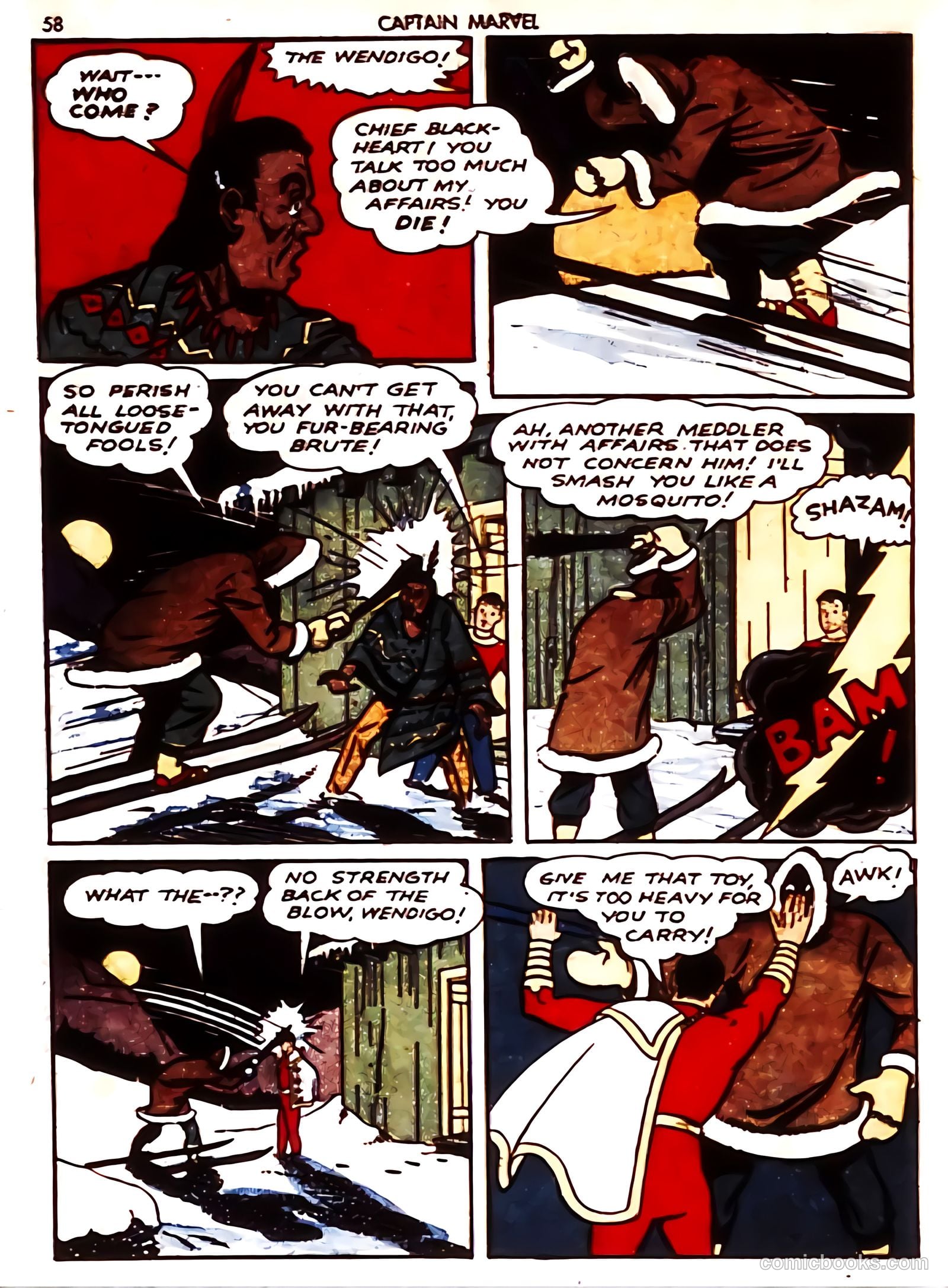 Captain Marvel Adventures #7 — page 57 of 67