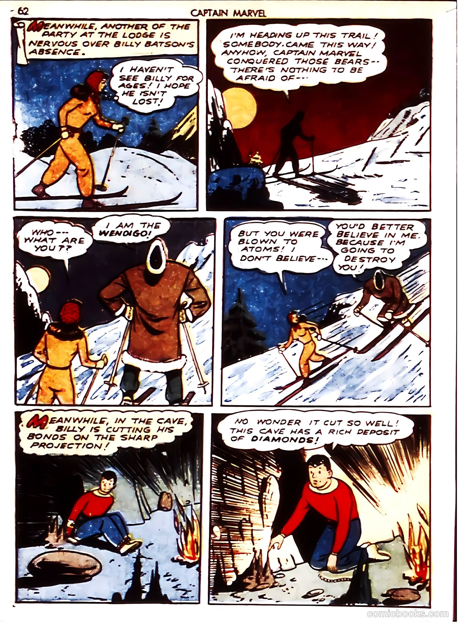 Captain Marvel Adventures #7 — page 61 of 67