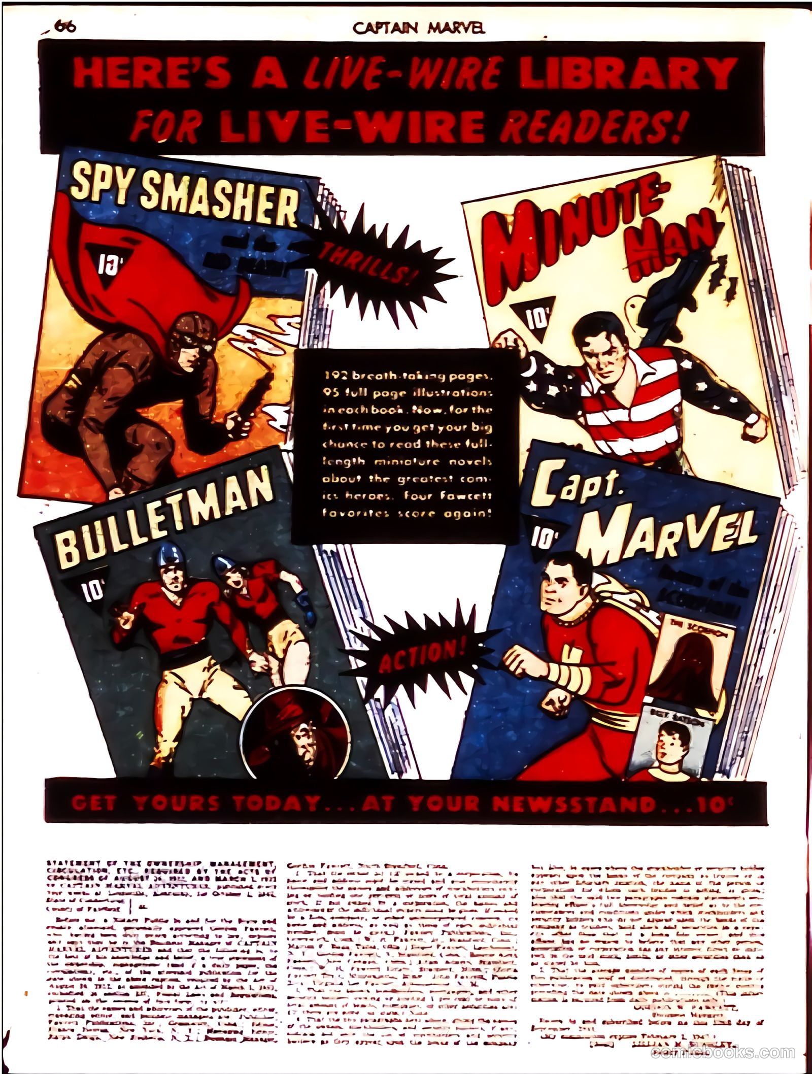 Captain Marvel Adventures #7 — page 65 of 67