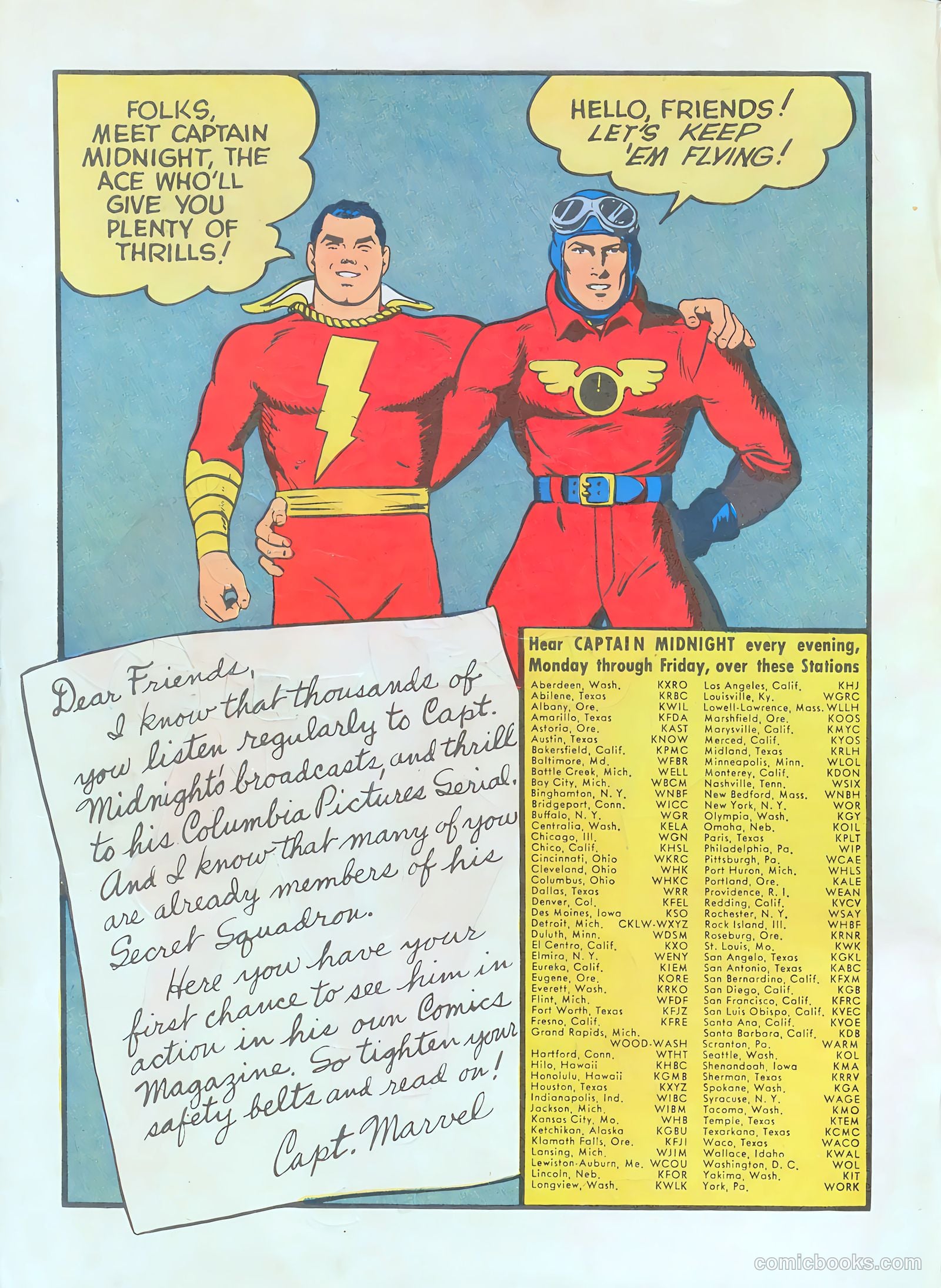 Captain Midnight #1 — page 2 of 68
