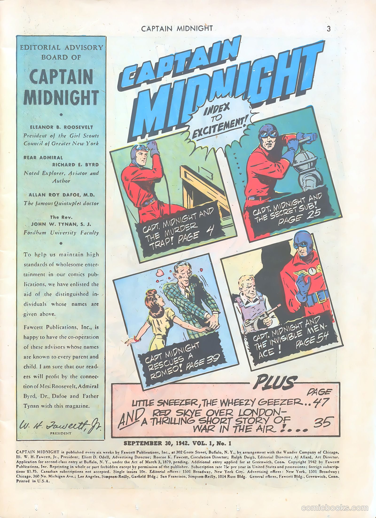 Captain Midnight #1 — page 3 of 68