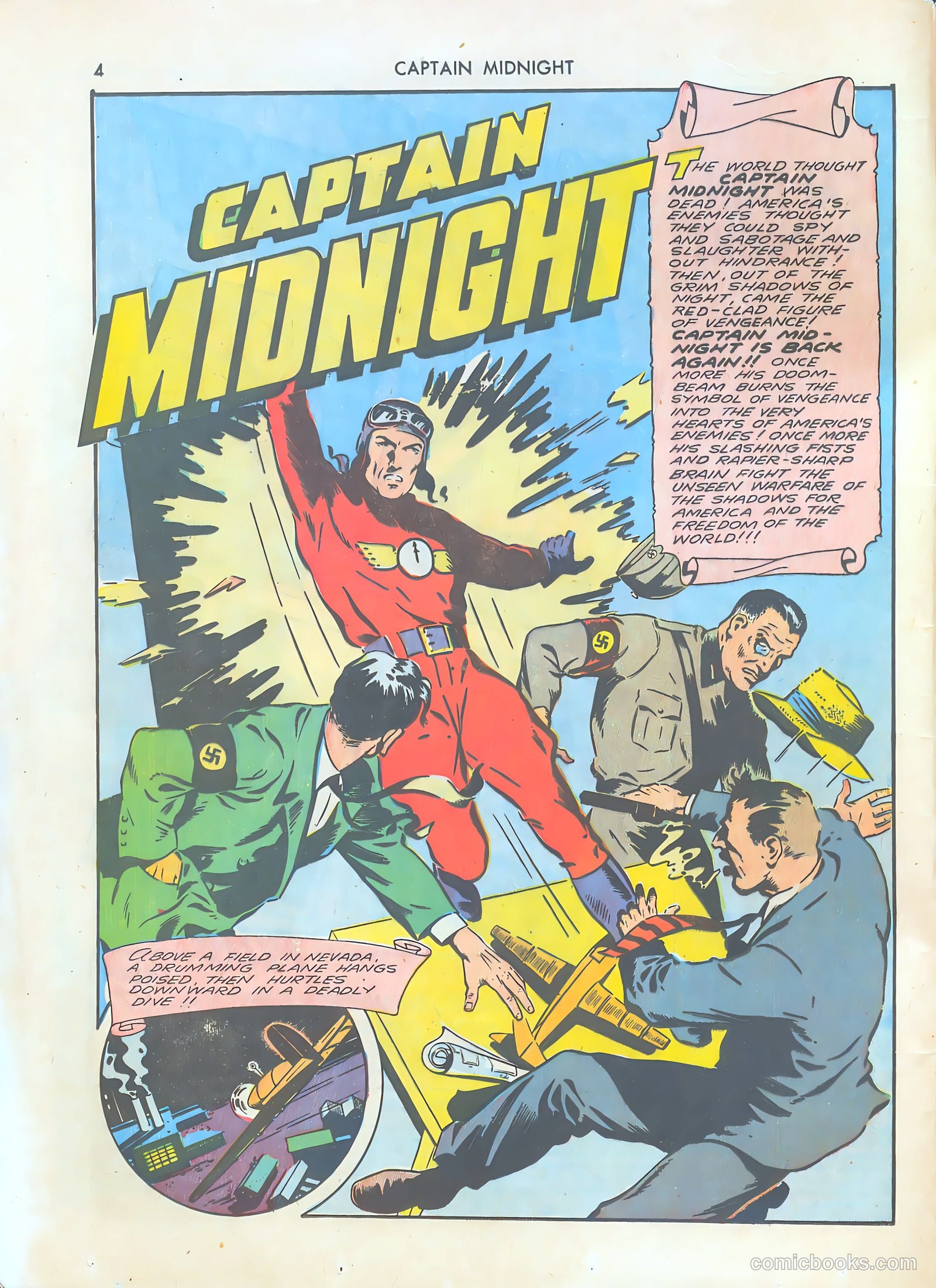 Captain Midnight #1 — page 4 of 68