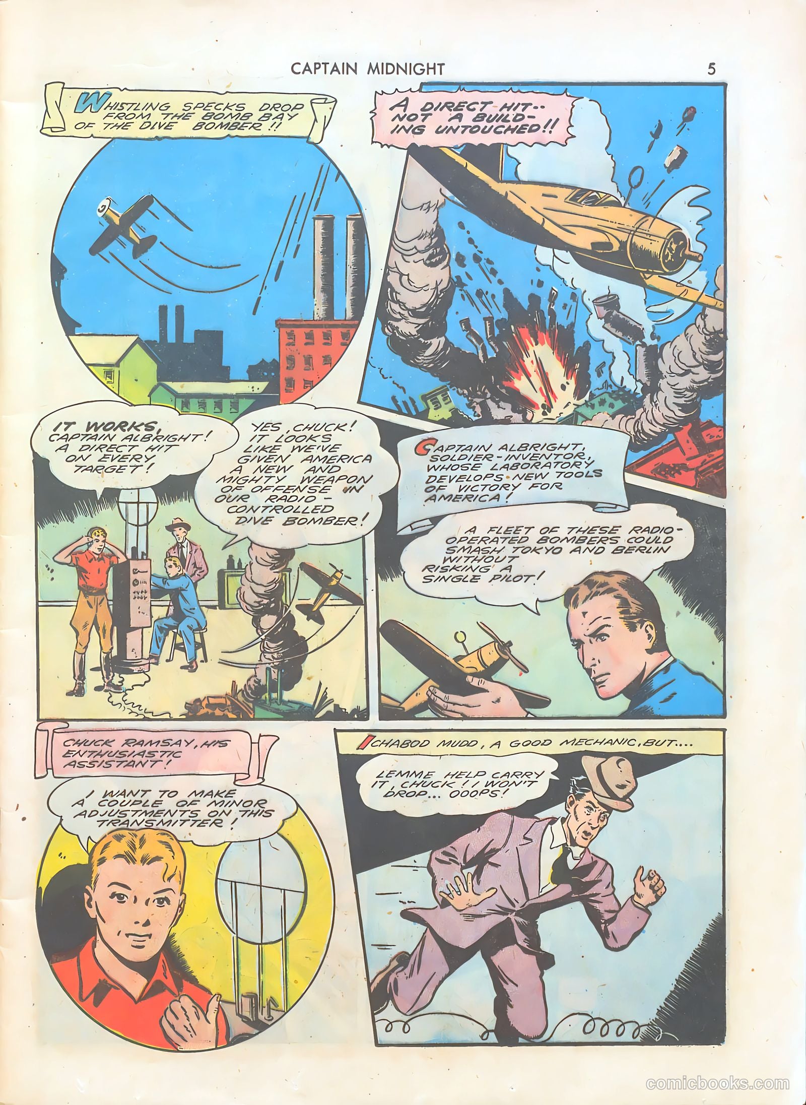 Captain Midnight #1 — page 5 of 68