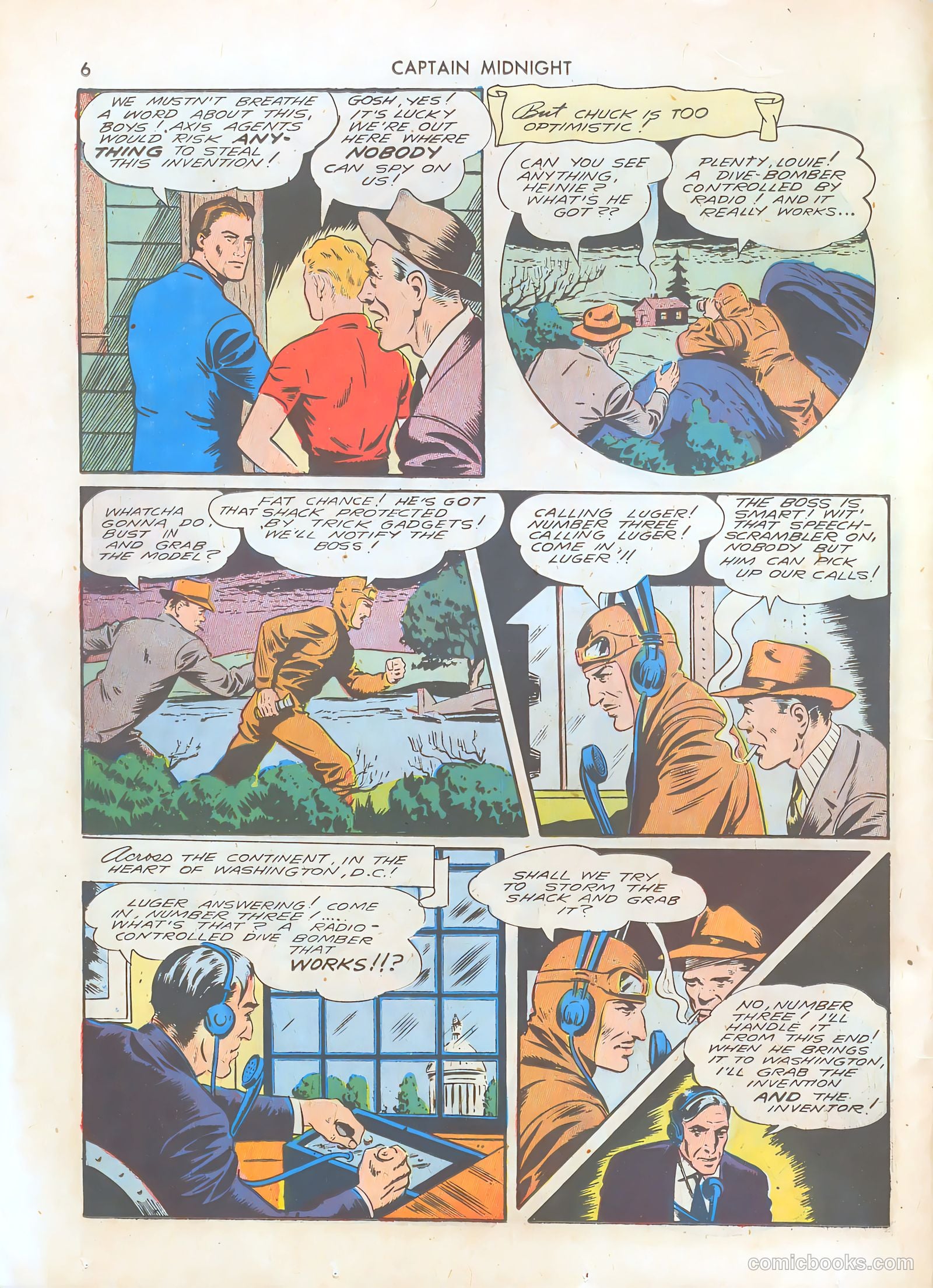 Captain Midnight #1 — page 6 of 68