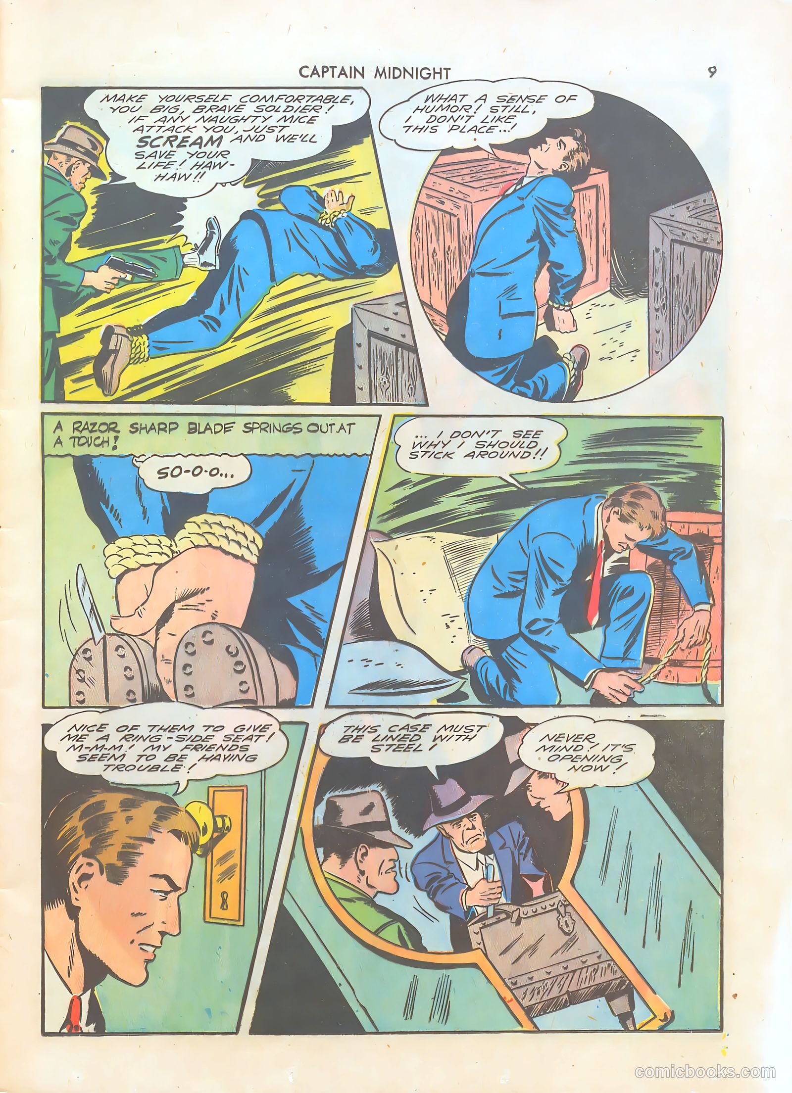 Captain Midnight #1 — page 9 of 68