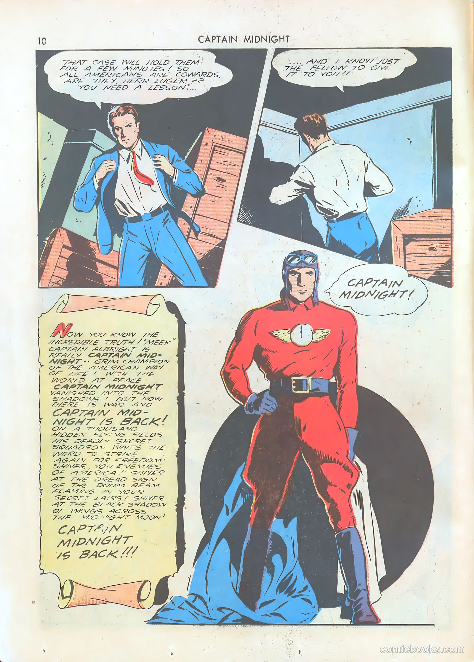 Captain Midnight #1 — page 10 of 68