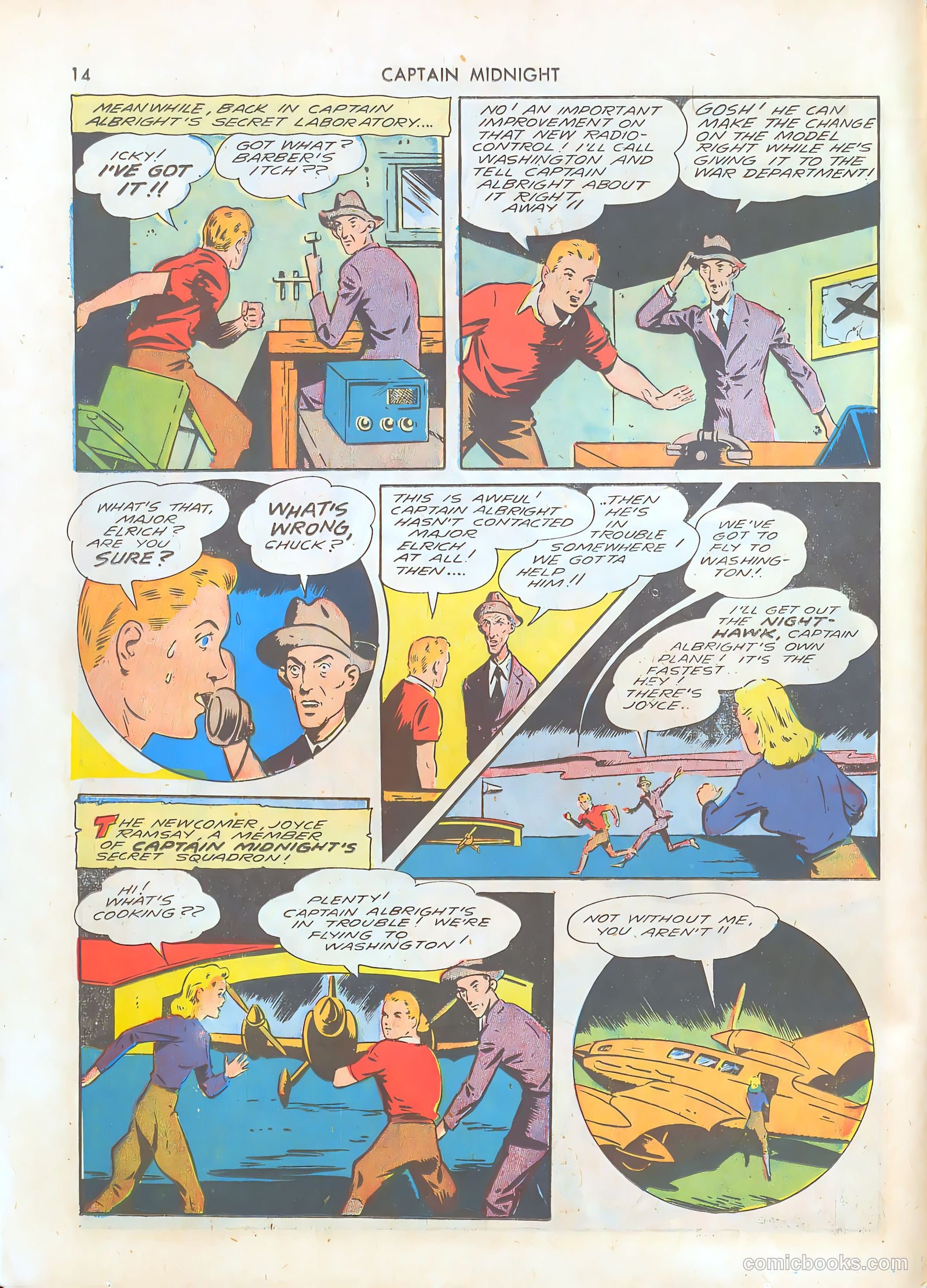 Captain Midnight #1 — page 14 of 68