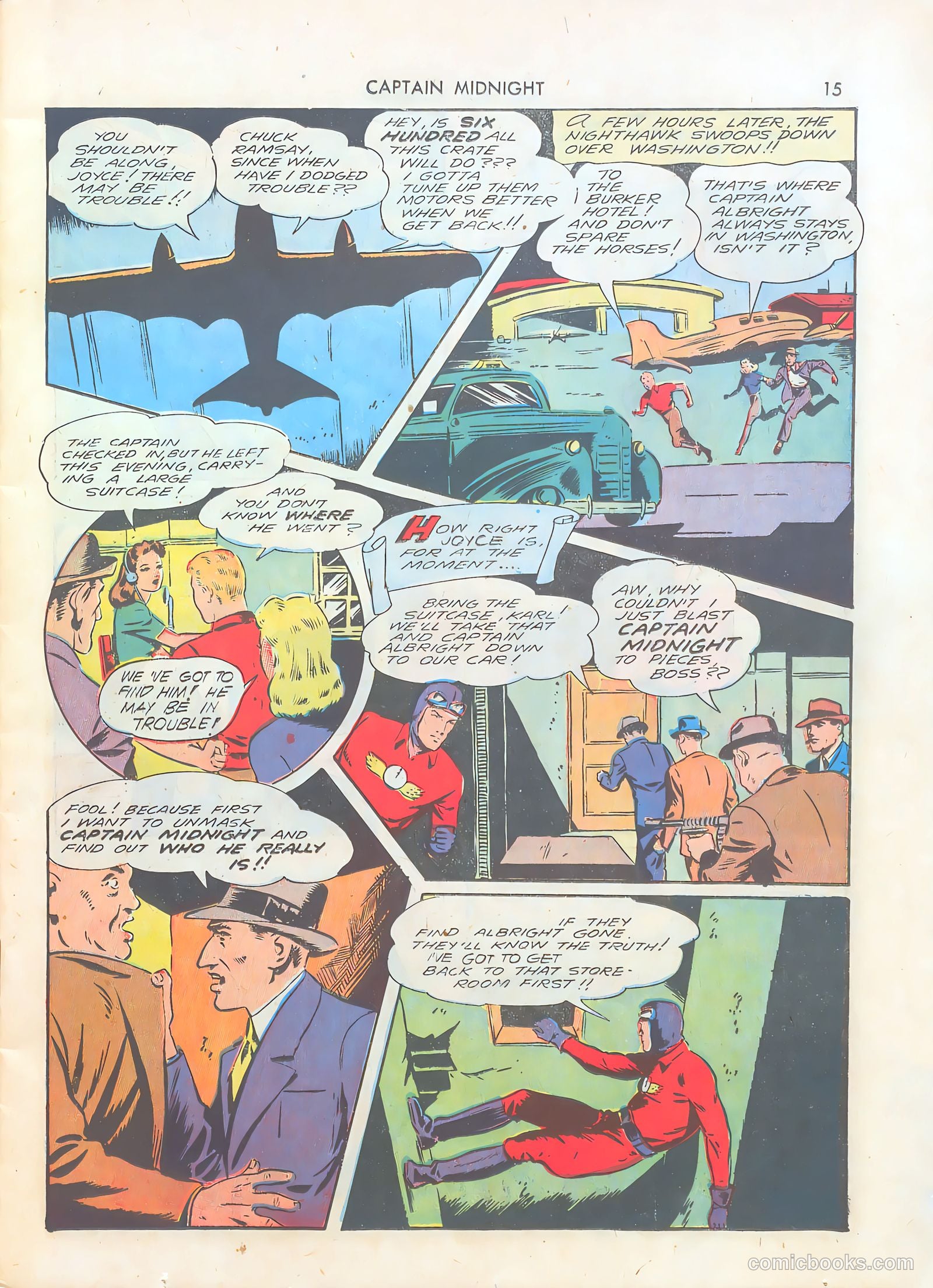 Captain Midnight #1 — page 15 of 68