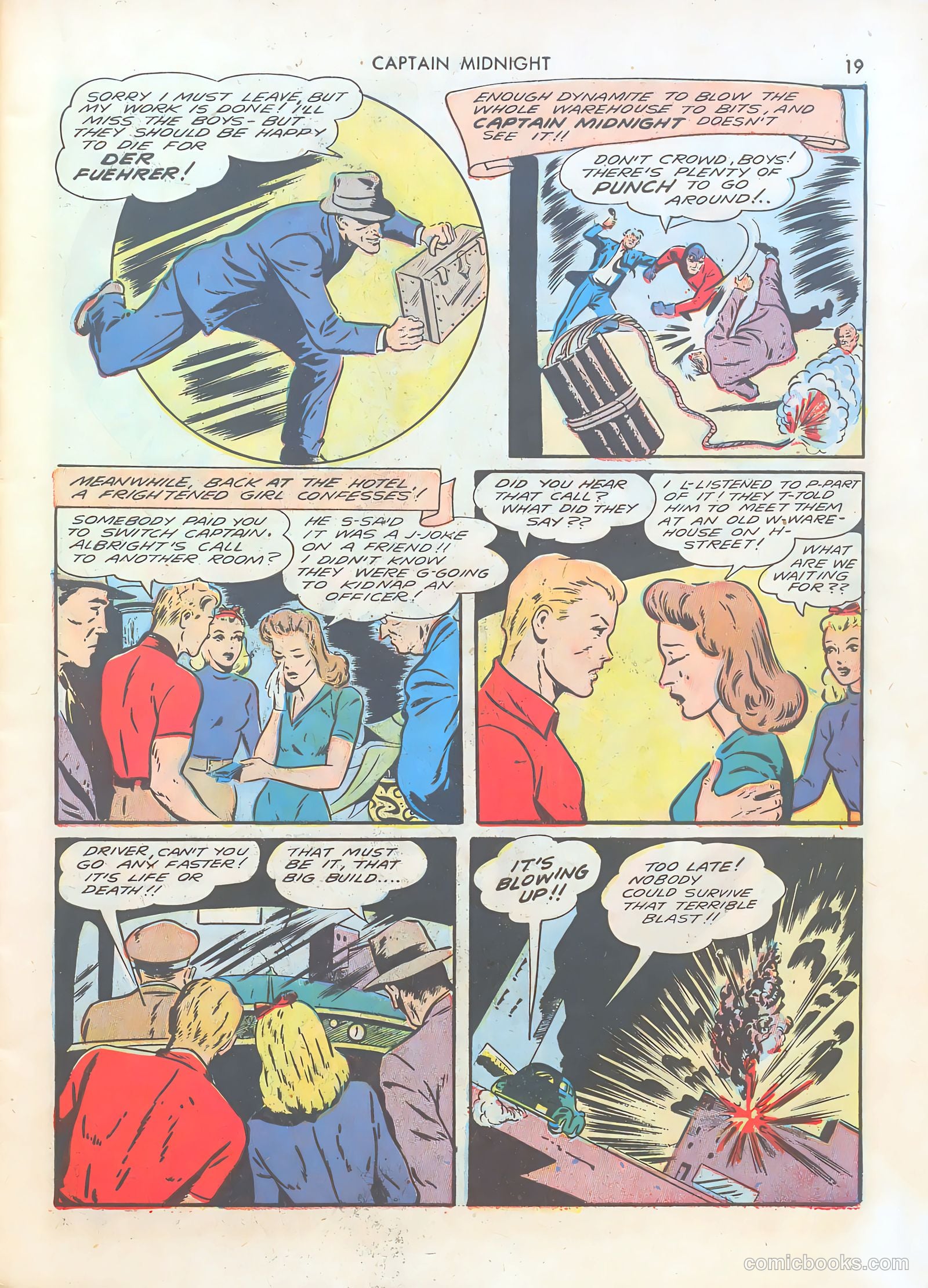 Captain Midnight #1 — page 19 of 68