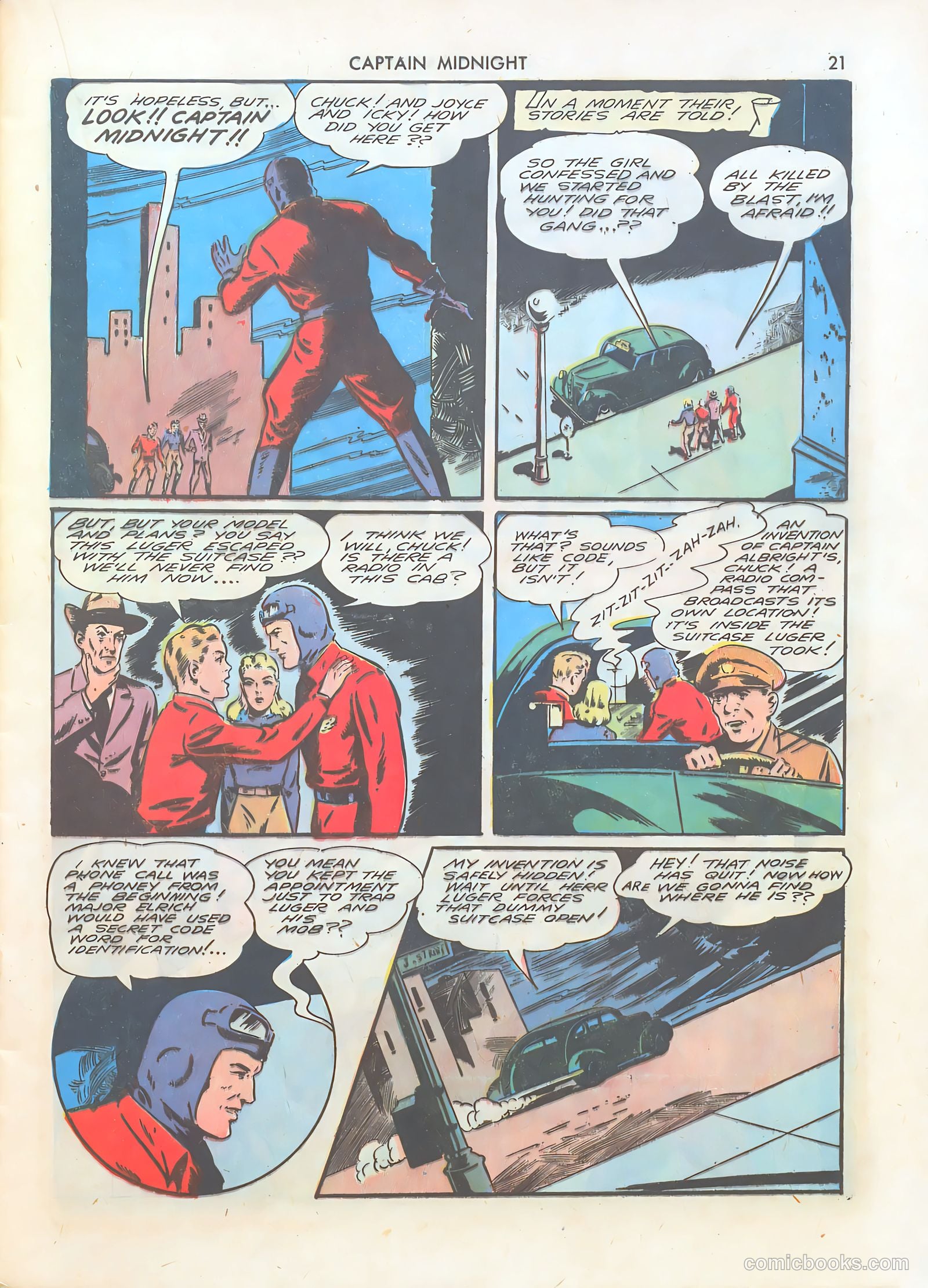 Captain Midnight #1 — page 21 of 68